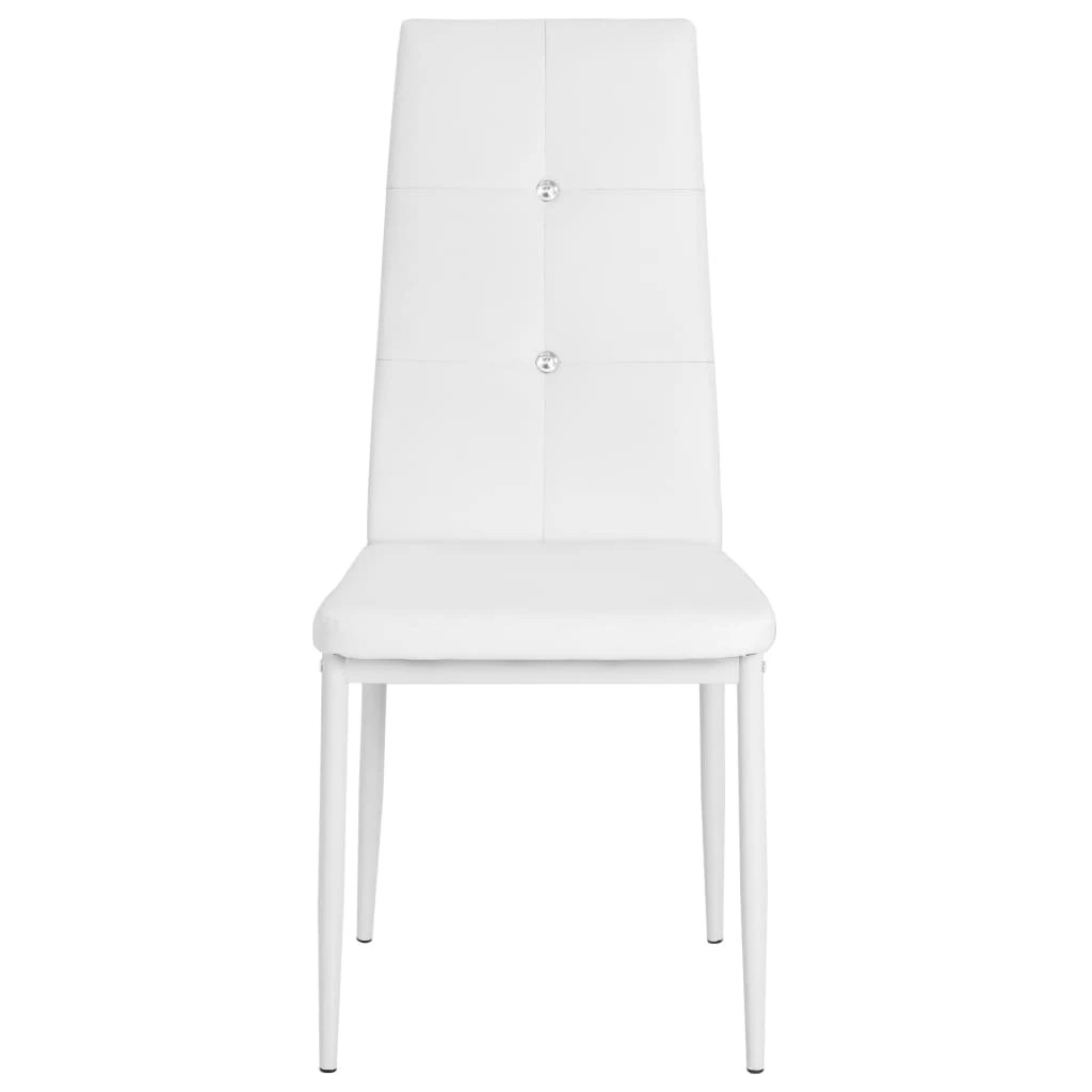 3 Vidaxl Dining Chair - White, 3 of 9