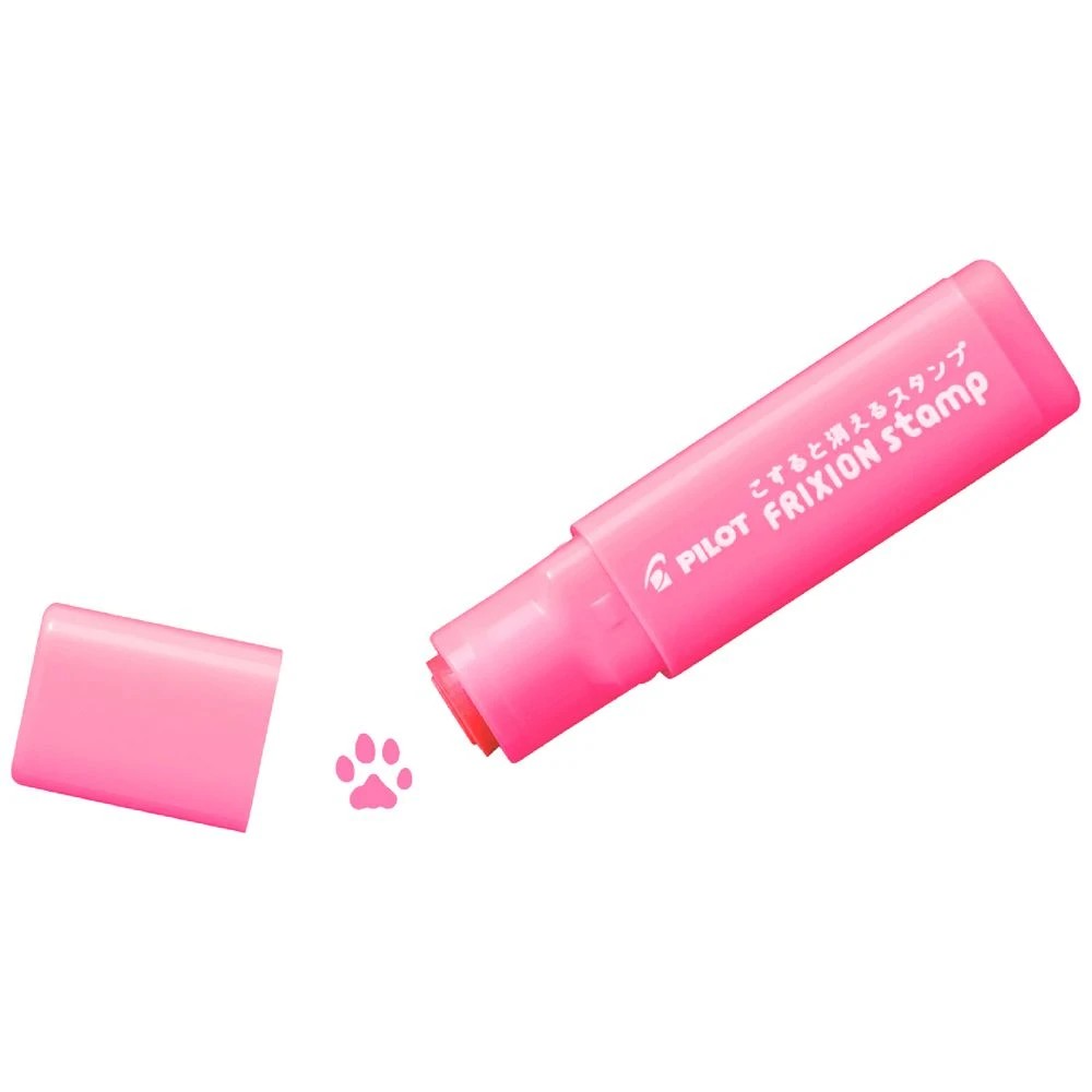 1 PILOT Frixion Stamps Paw Pink, 1 of 2