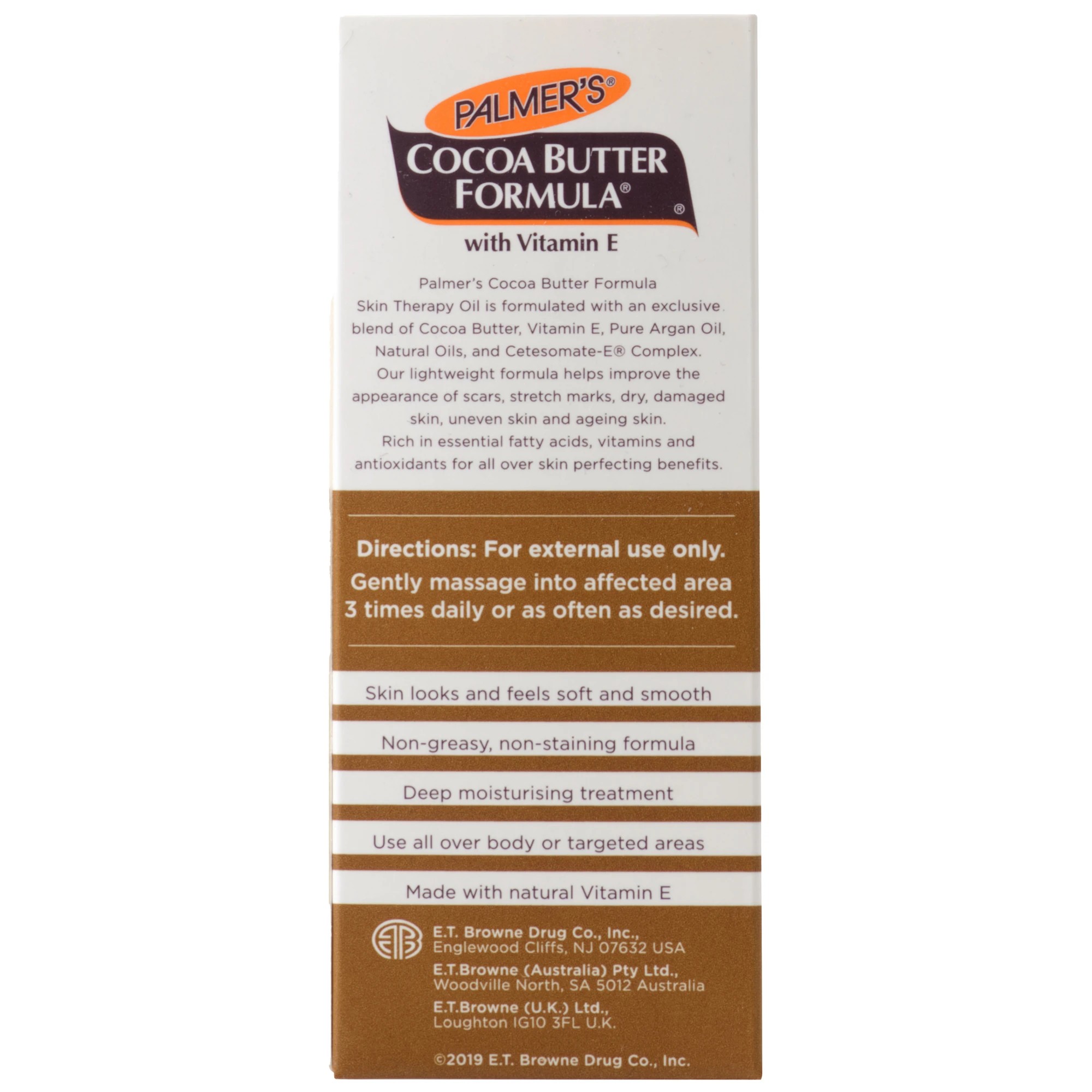 5 Palmer's Cocoa Butter Formula Skin Therapy Oil 150ml - Cocoa Butter, Vitamin E, Argan Oil, Rosehip Oil, Sunflower Seed Oil and Sesame Oil, 5 of 5