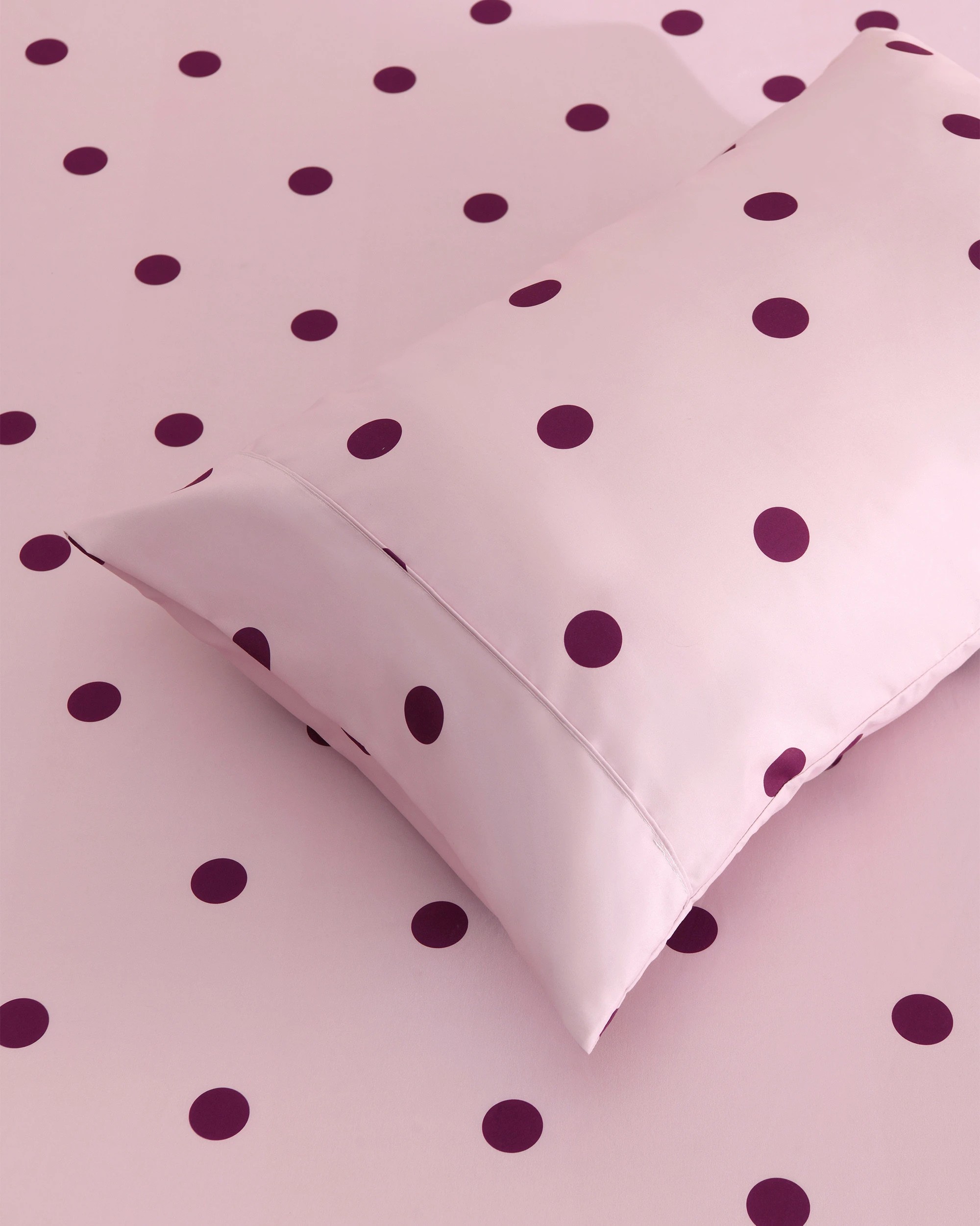 4 Dreamaker Pippa Polka Dot Fitted Sheet Set - King Bed - Pink, 4 of 6