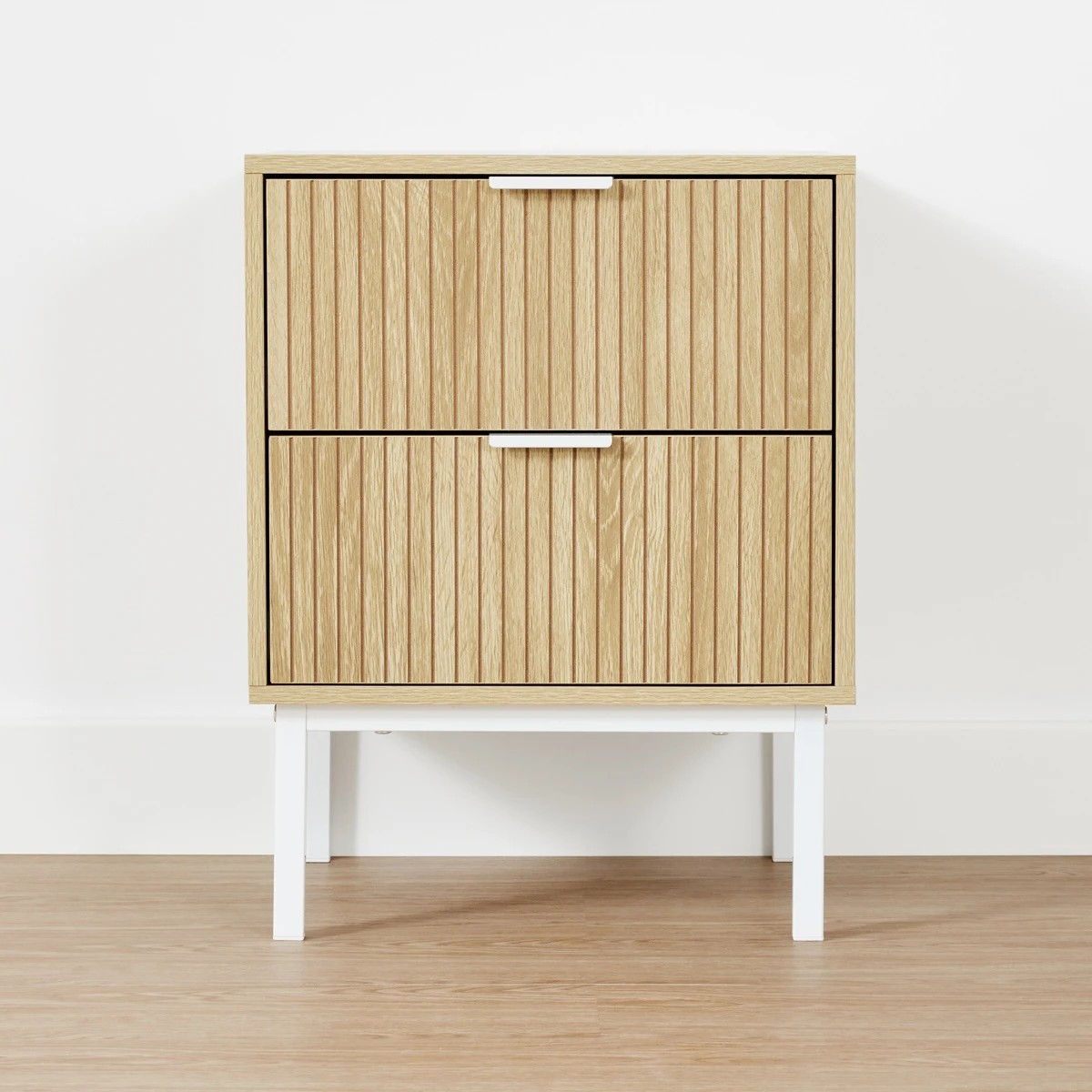 3 Isla 2 Drawer Bedside Table, 3 of 11