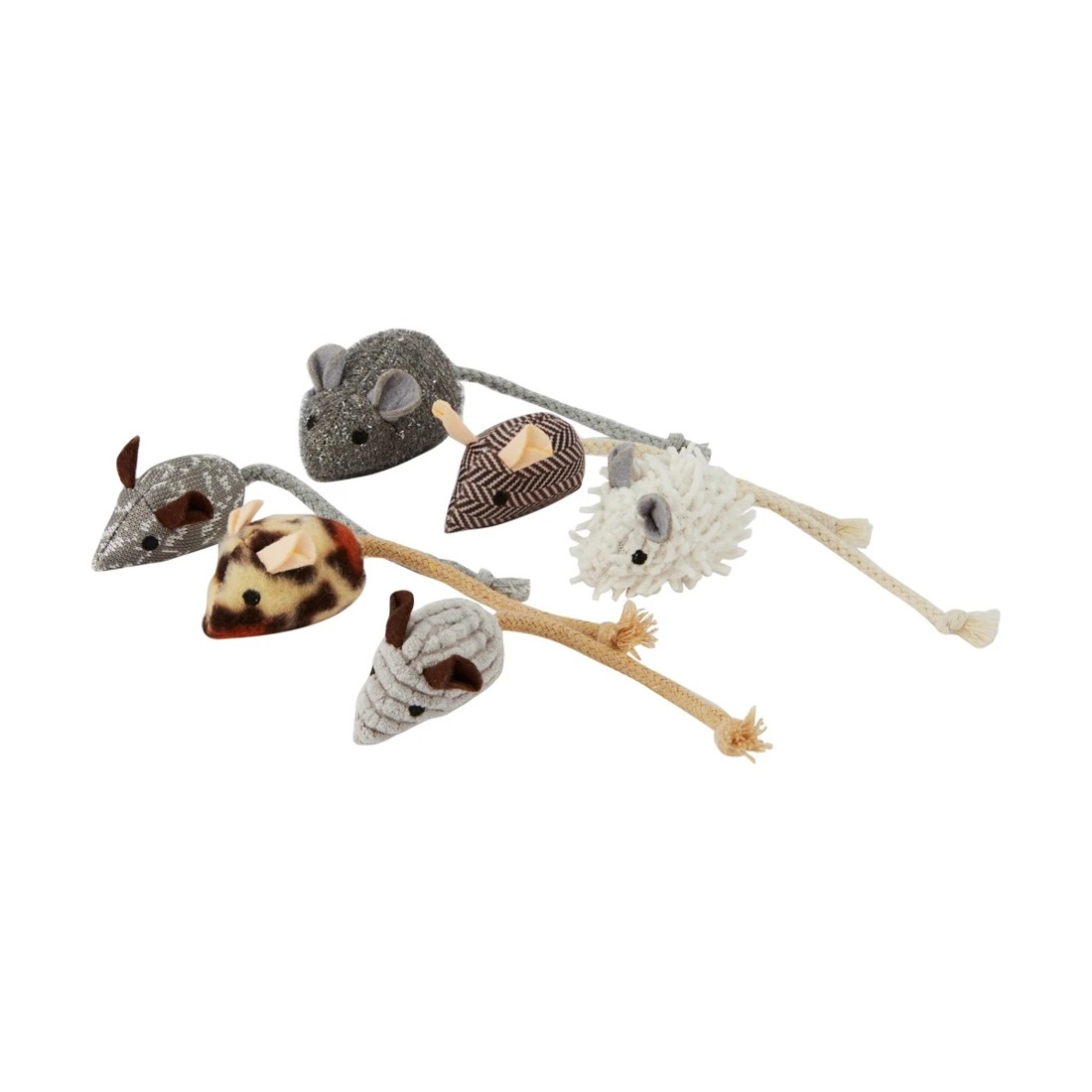 2 Cat Toy Mouse 6 Pack, 2 of 10