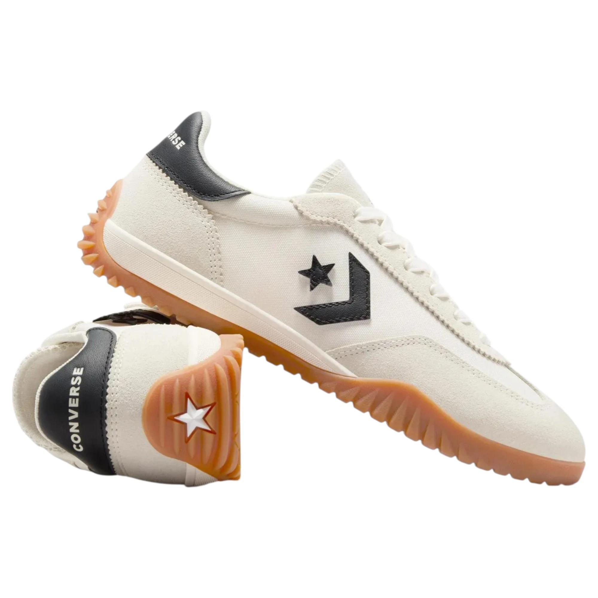 7 Converse Unisex Run Star Trainer Low Top Egret Casual Shoes EGRET/BLACK/HONEY, 7 of 8