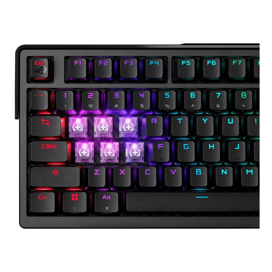 7 Asus ROG Azoth Extreme Wireless Gaming Keyboard Black, 7 of 7