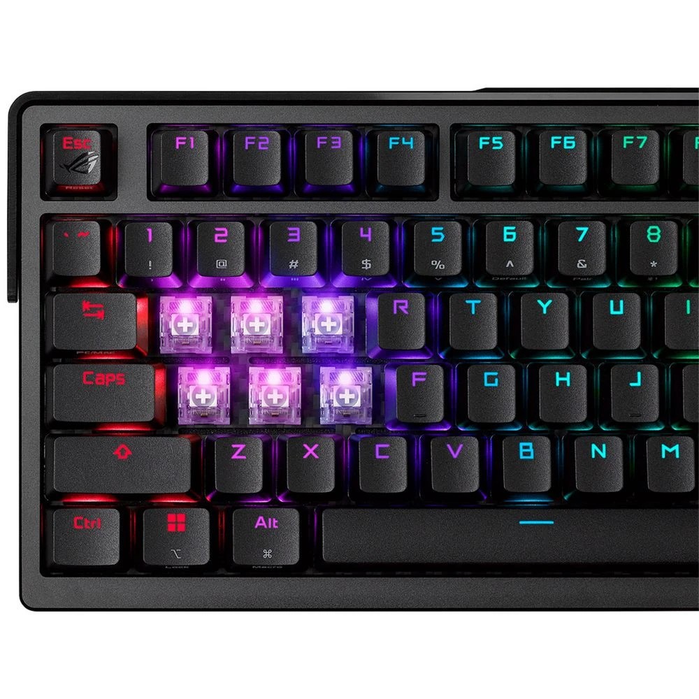 7 Asus ROG Azoth Extreme Wireless Gaming Keyboard Black, 7 of 7
