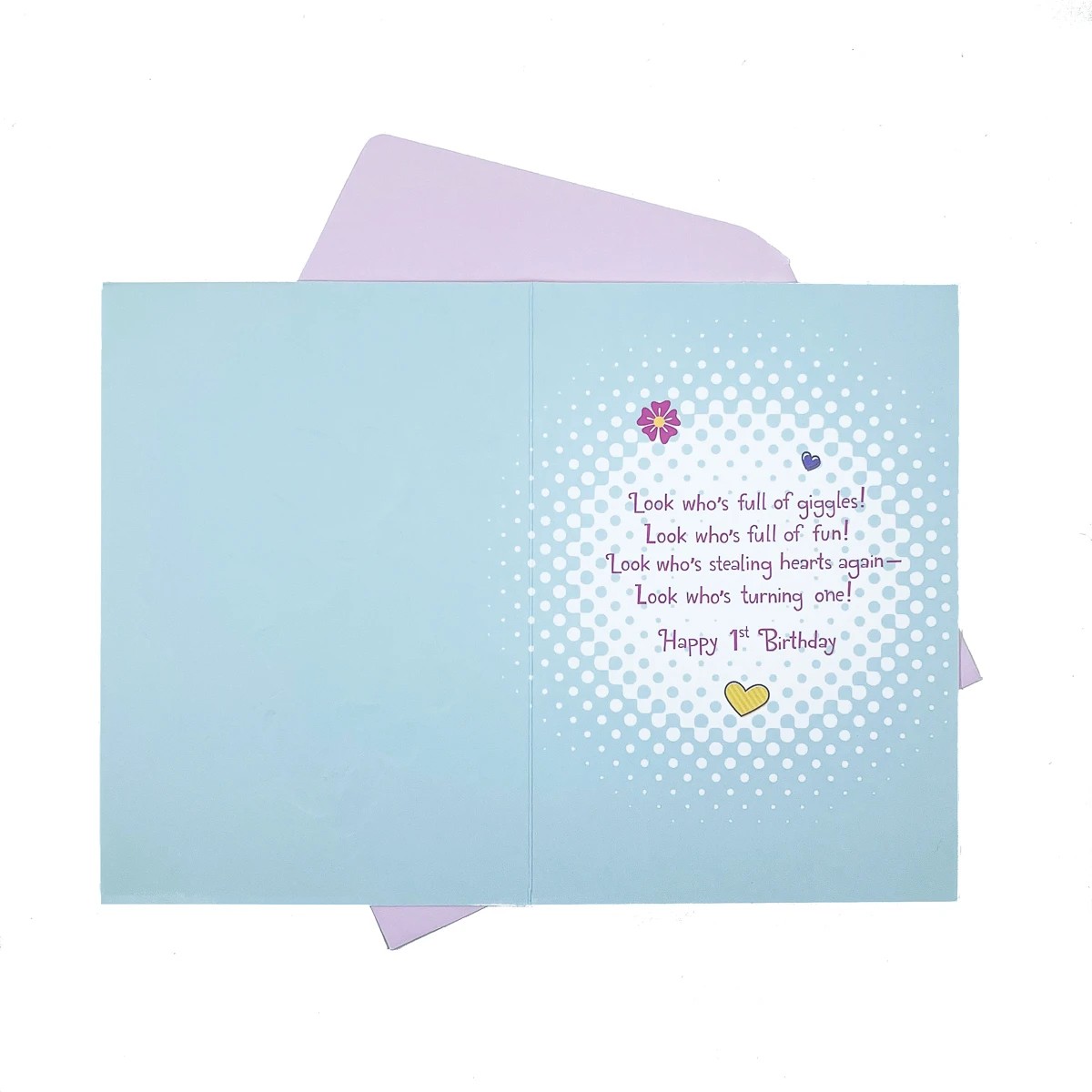 2 Hallmark Birthday Card Age 1 - Minnie Mouse, 2 of 3