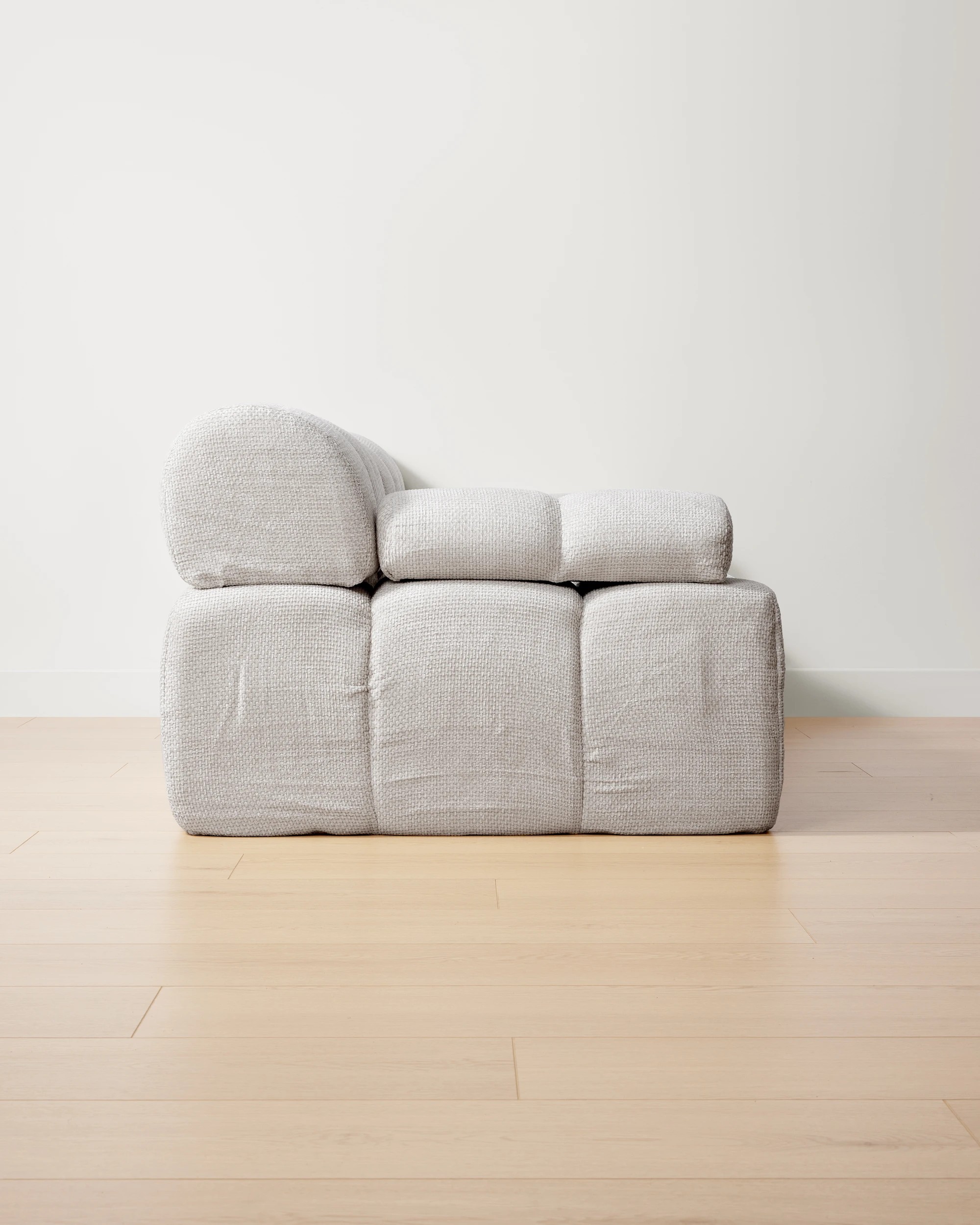 3 Mali 2 Seat Compressed Sofa - Cream, 3 of 8