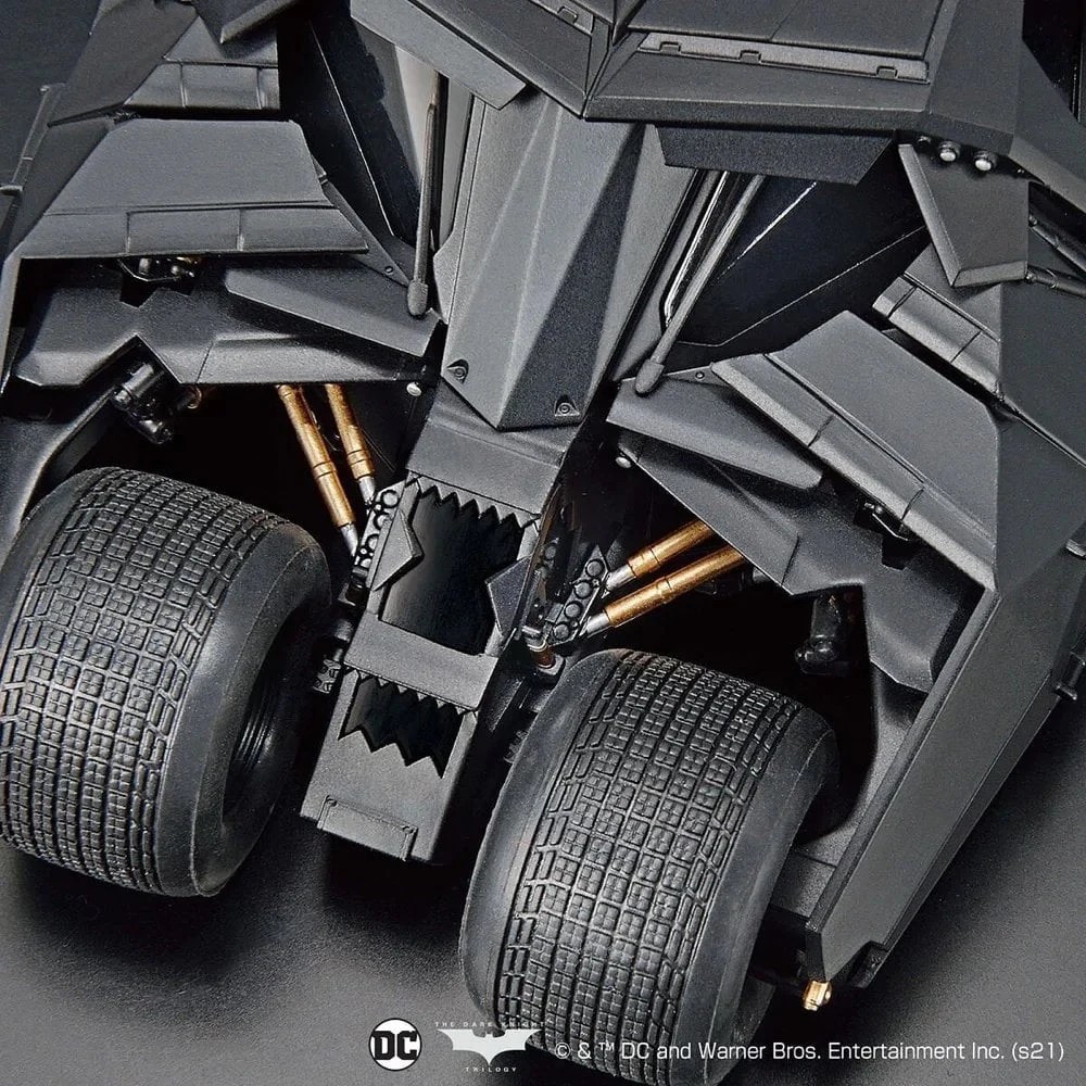 7 Bandai DC Batman Begins Batmobile 1/35 Model Kit, 7 of 7