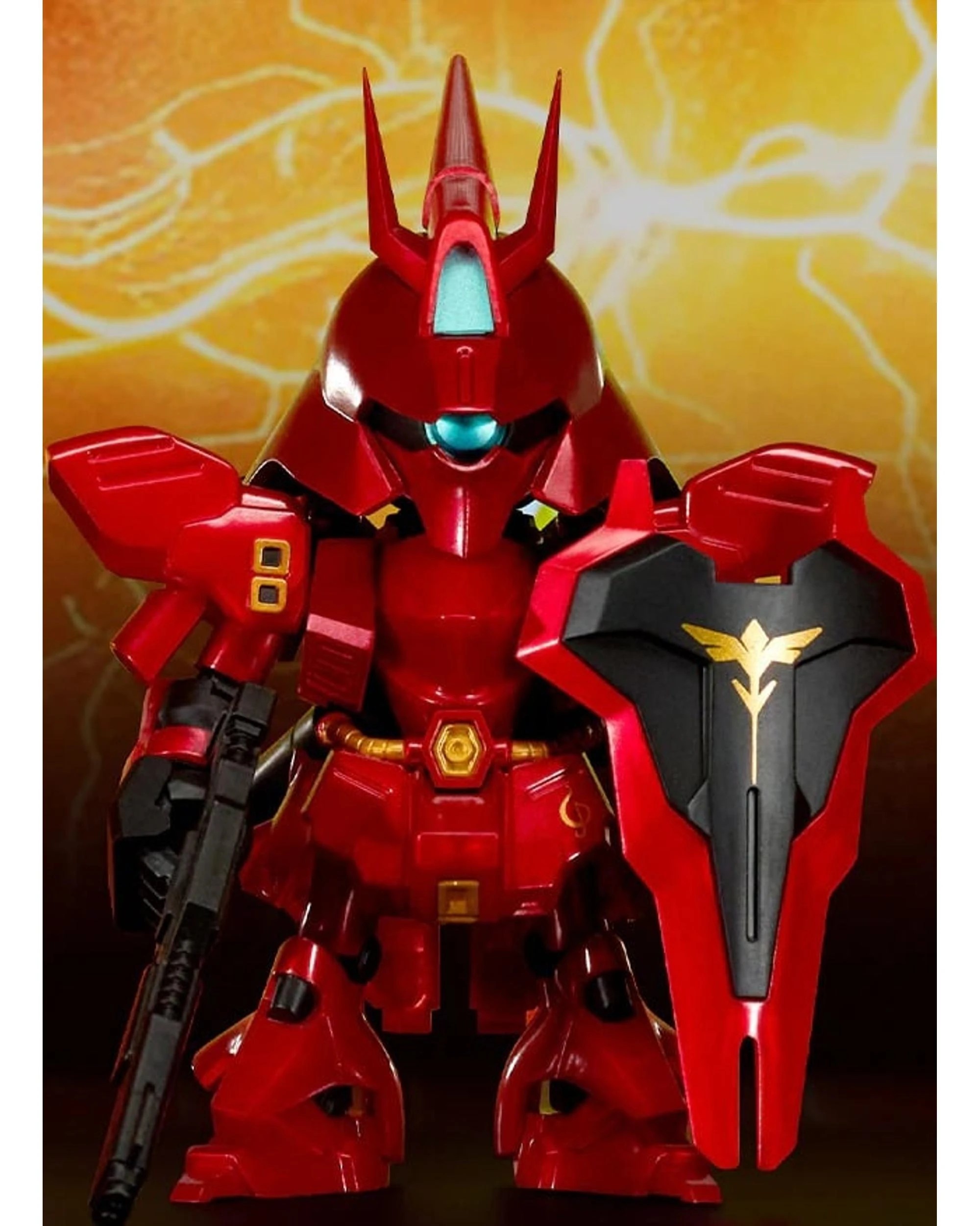 10 Bandai Shokugan QMSV Mini MSN-04 Sazabi Figure Blind Box, 10 of 10