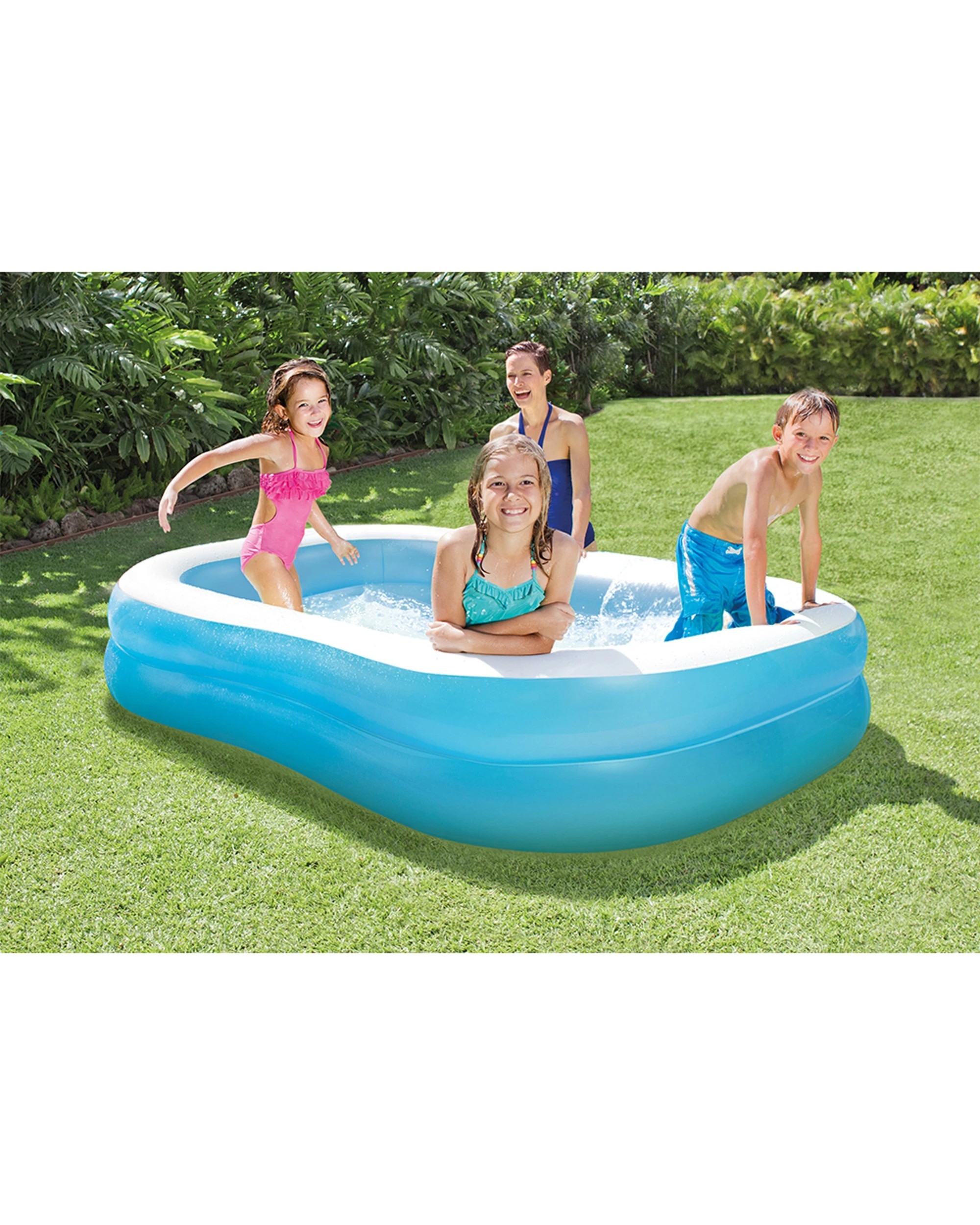 3 Intex Swim Center Inflatable Swimming Pool - Blue, 3 of 5