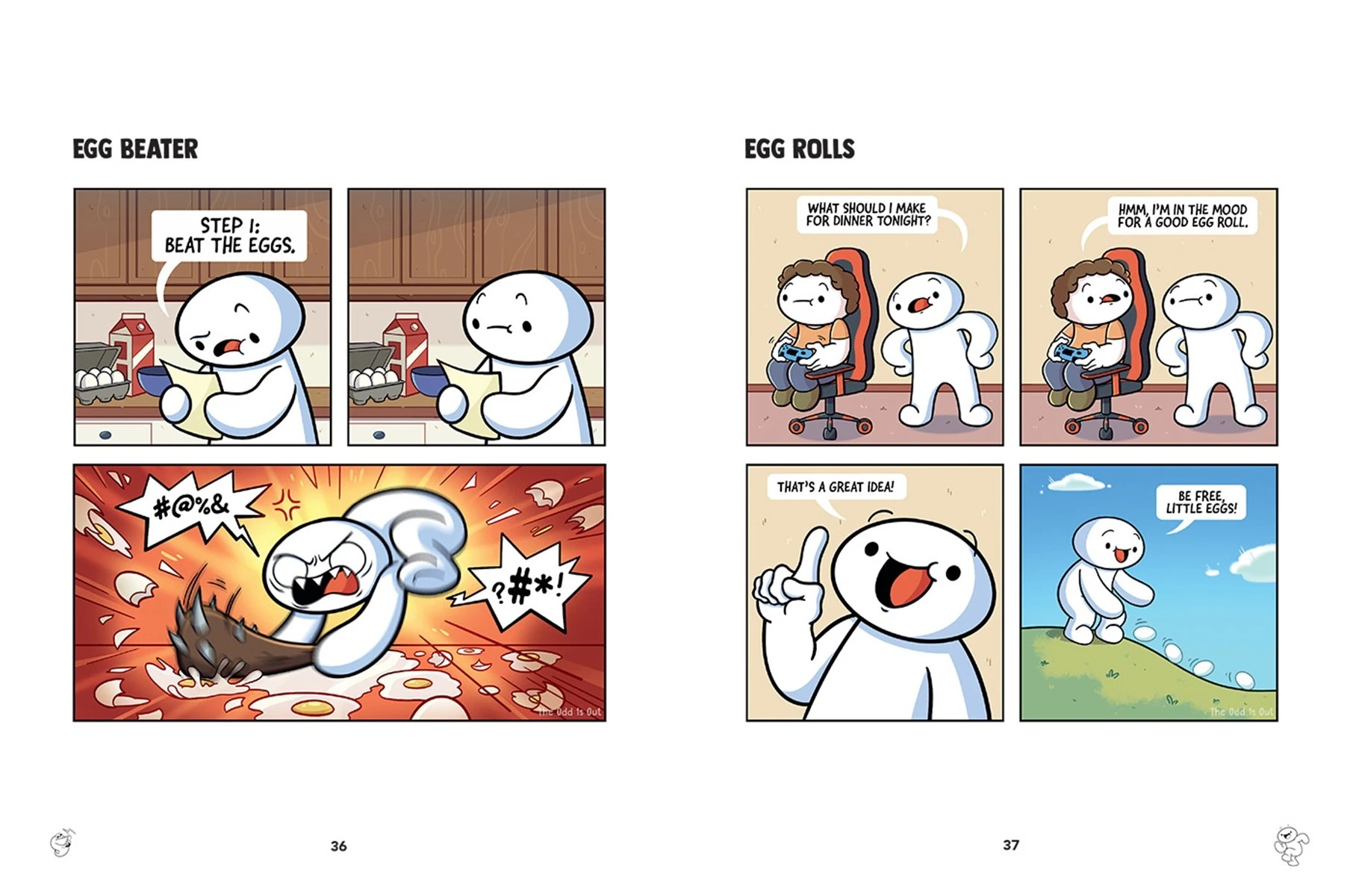 2 The Odd 1's Out: Art and Comics Collection by James Rallison - Book, 2 of 3