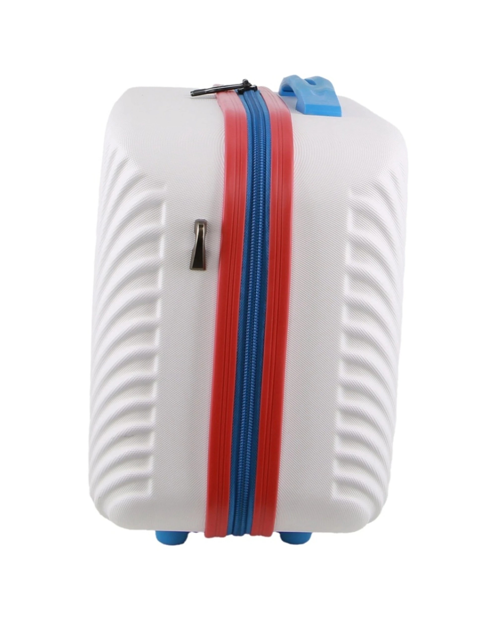 2 GAP Stripe Hard-Shell Mini Travel Crossbody Bag With Zip Pocket 27cm - White, 2 of 3