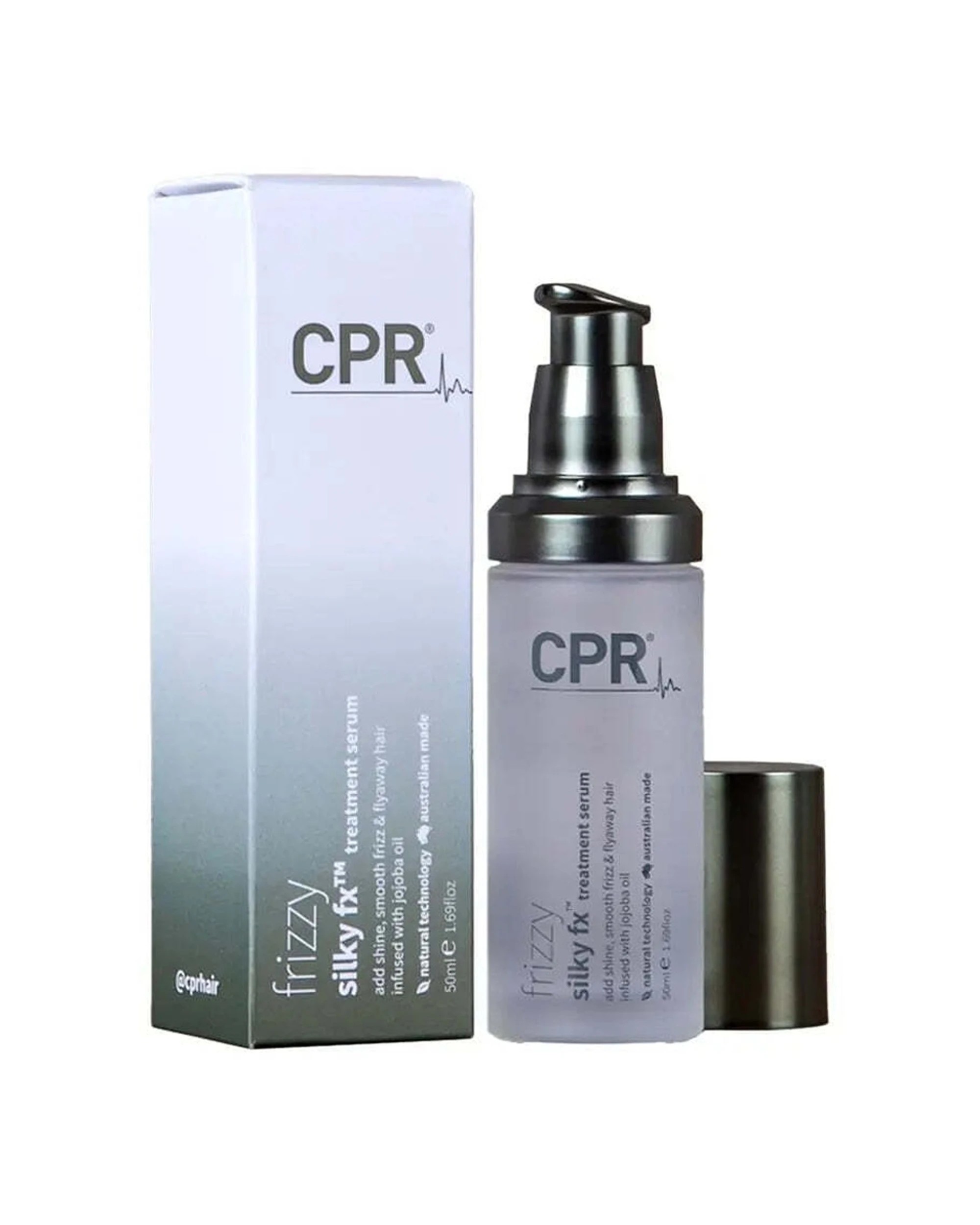 2 CPR Hair Frizzy Silky fx Treatment Serum Instant Frizz Hair Control 50ml - Clear, 2 of 2