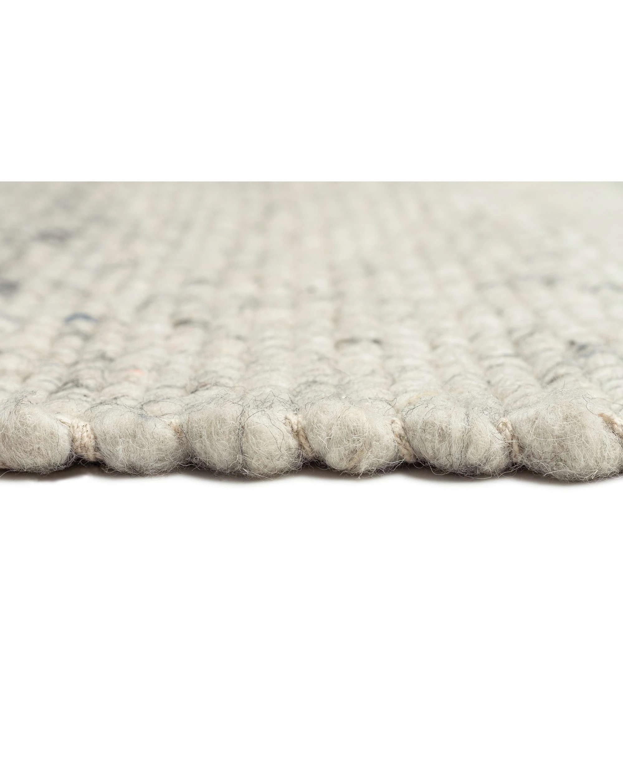 8 Loopsie Mackenzie Neutral Marbled Wool Rug-280cm x 190cm - White, 8 of 8