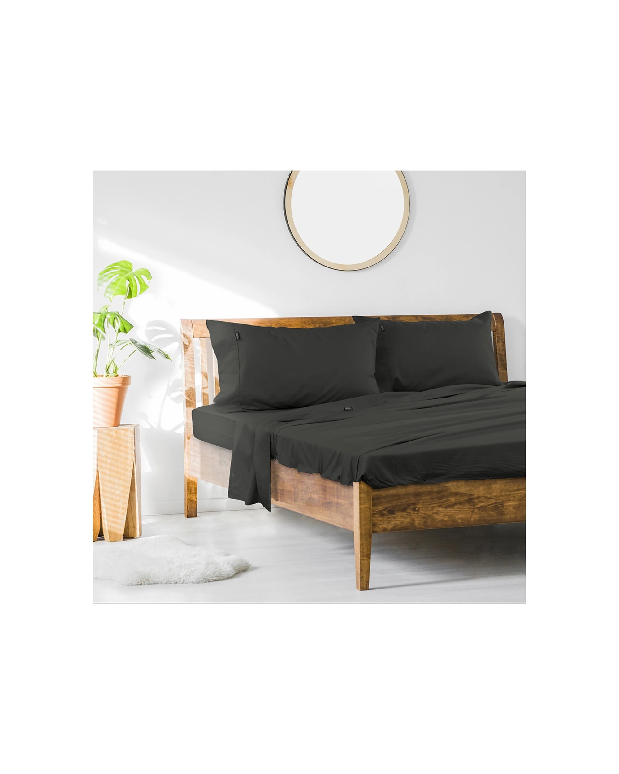 1 ARDOR 1000TC Cotton Rich King Bed Sheet Set Pillowcases - Fitted Sheets
 - King Bed, 1 of 3