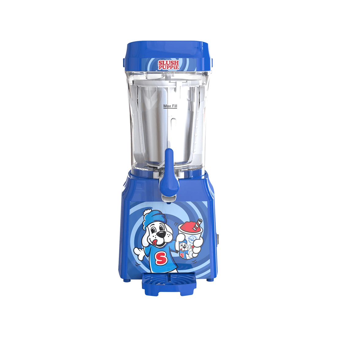 3 Slush Puppie Slushie Maker Machine 1L Compact Countertop Foot Pedal Party
 - blue, 3 of 8