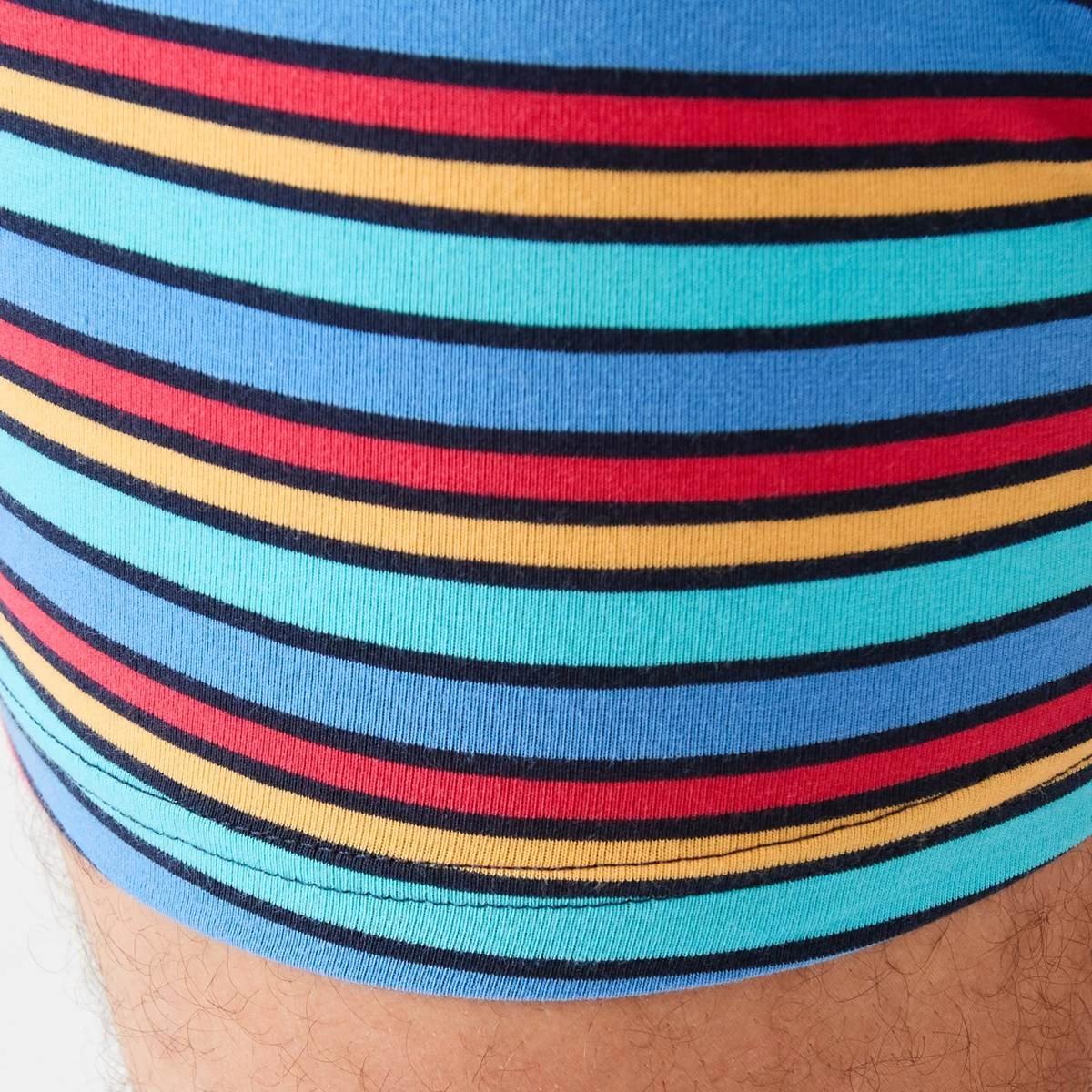 8 3 Pack Fly Front Stripe Trunks SPECTRUM STRIPE, 8 of 8