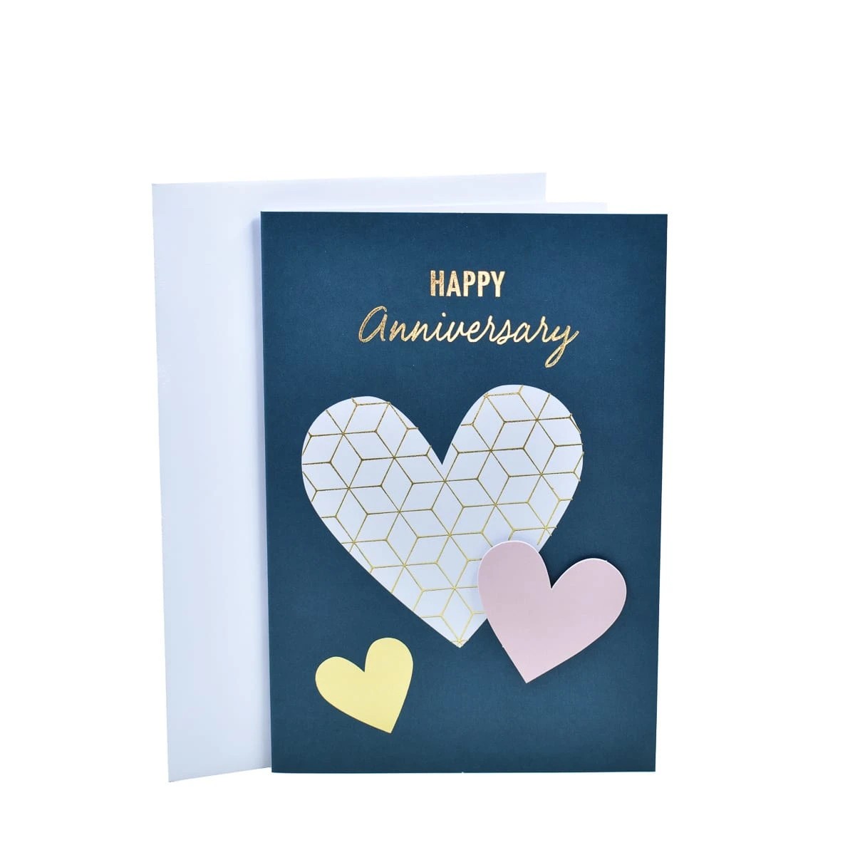 1 Hallmark Anniversary Card - Hearts, 1 of 3
