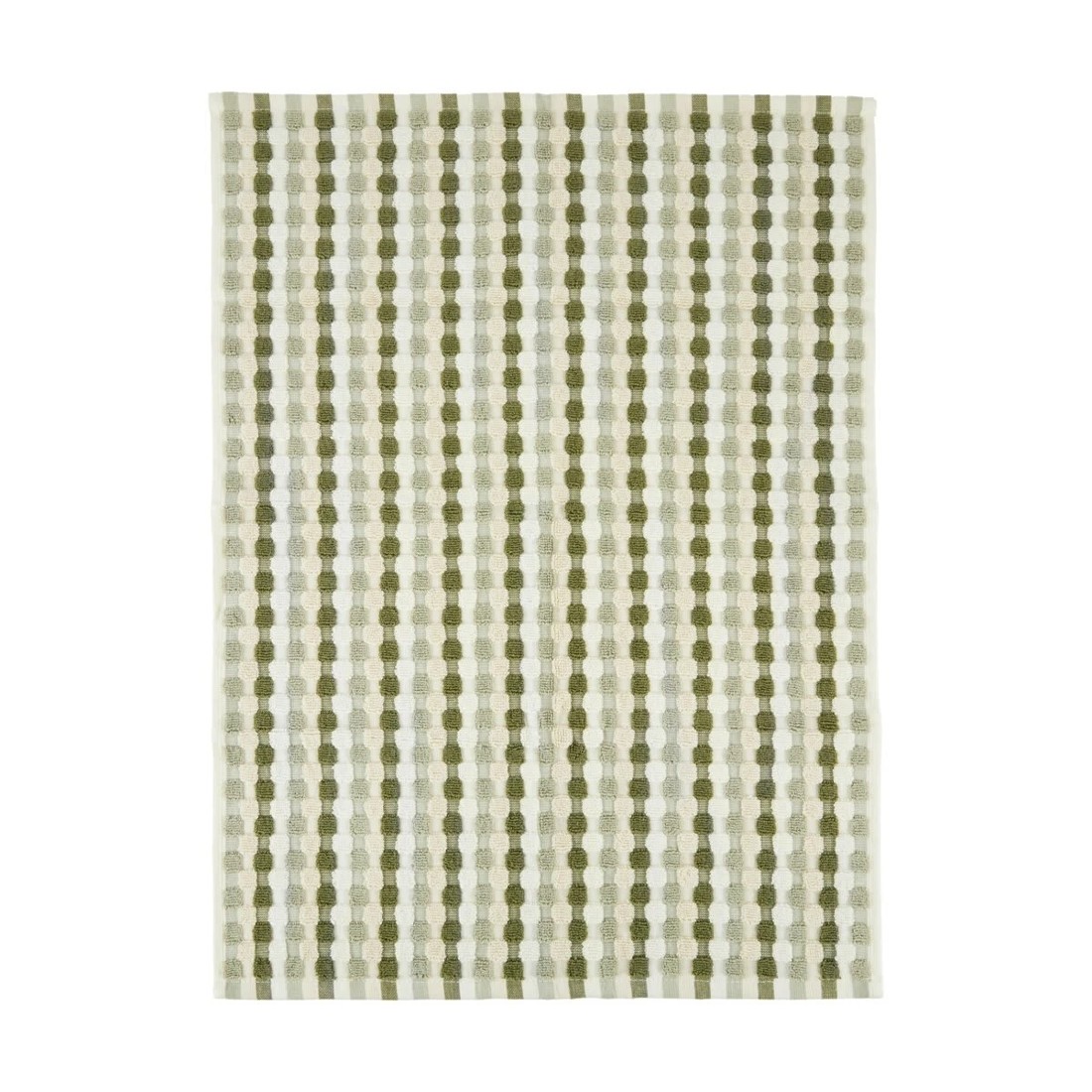 3 Green Popcorn Cotton Hand Towel, 3 of 5