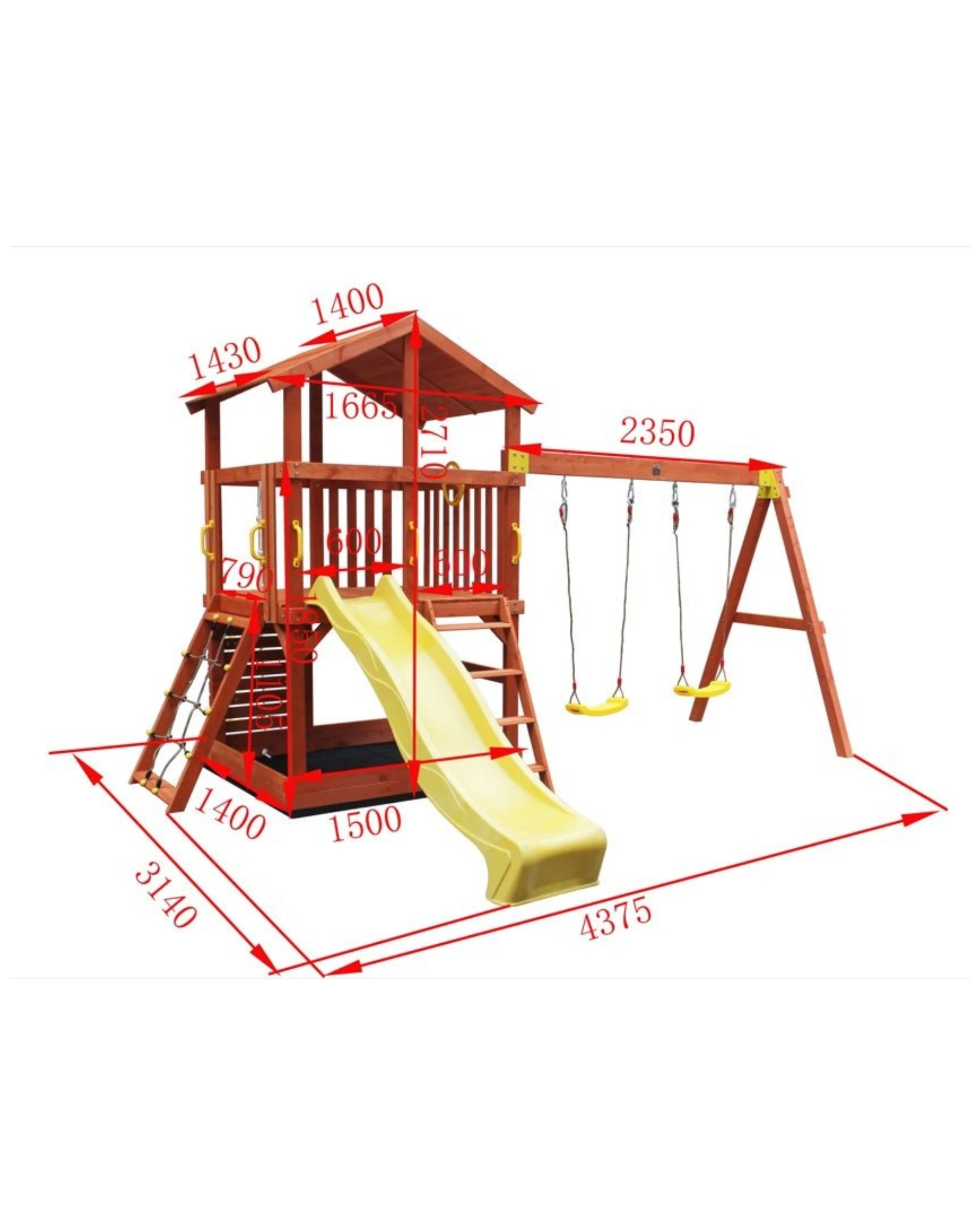 3 Hide & Seek Kids Matilda Play Set Fort with Slide - Baby - Pink, 3 of 3