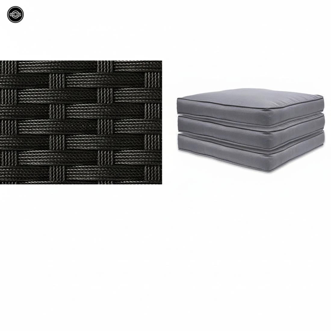 8 Gardeon 5-Piece Outdoor Bar Set Dining Table Stools Wicker Patio Setting - Black, 8 of 8