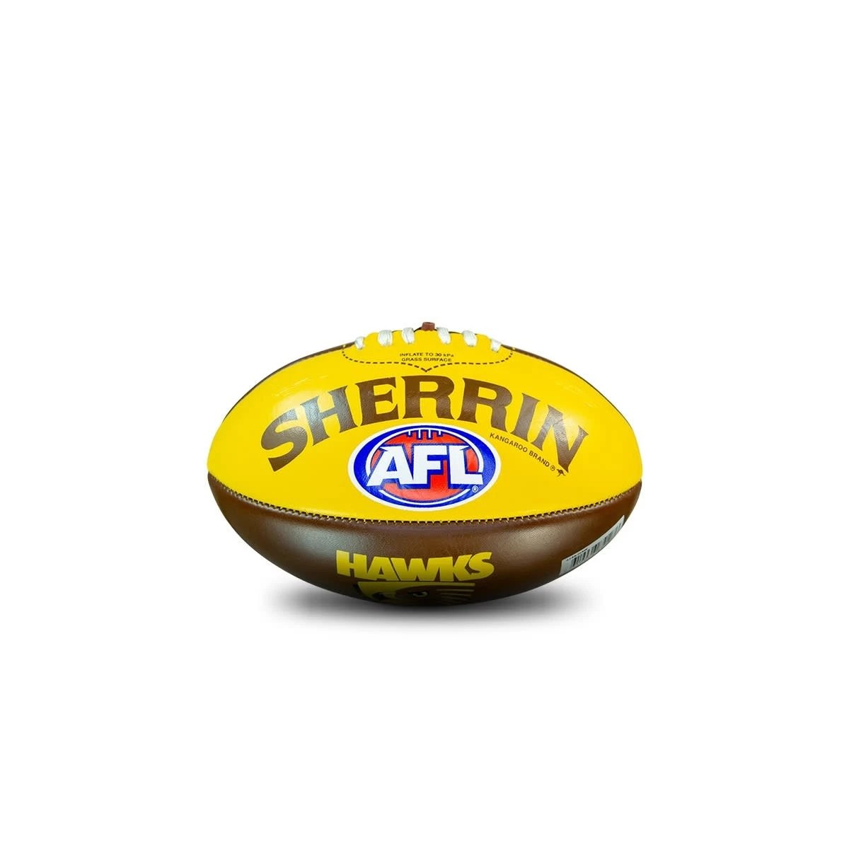 2 Sherrin AFL Hawthorn Hawks Ball, 2 of 4