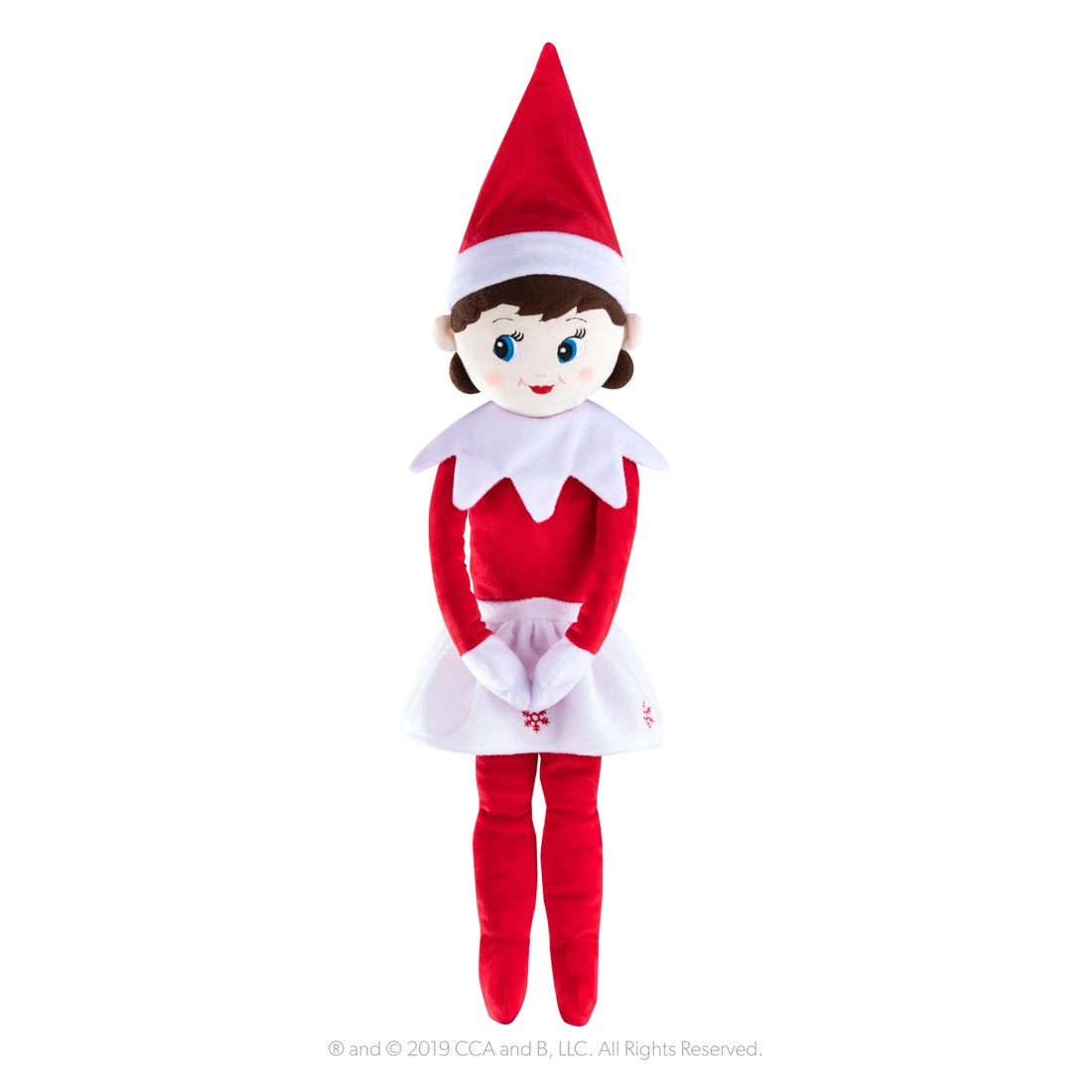 1 The Elf on the Shelf Plushee Pals: Huggable Girl, 1 of 2