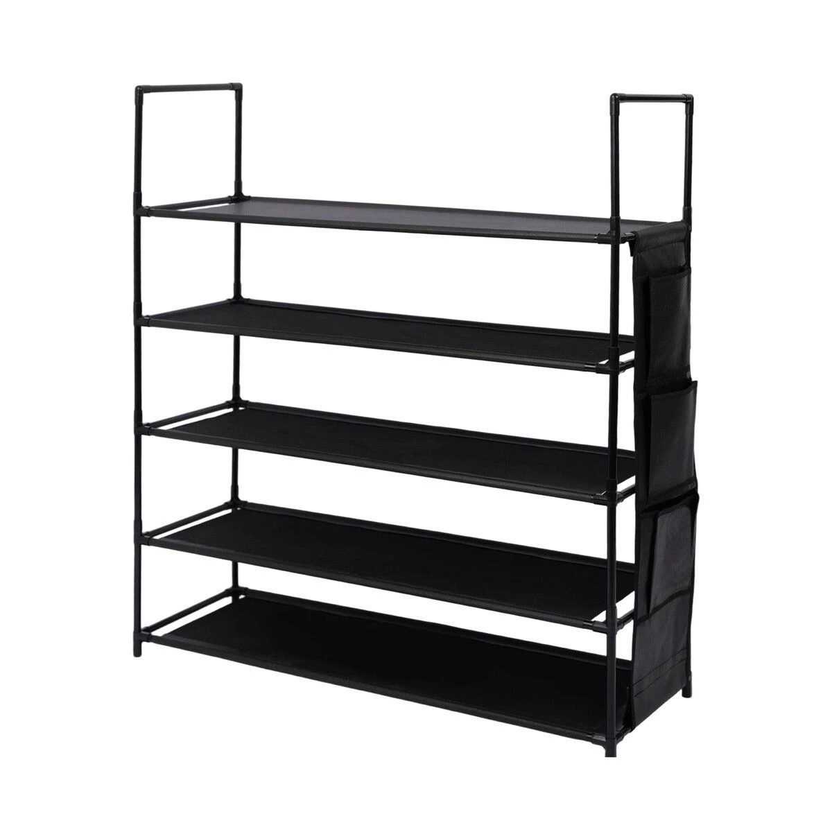 2 Ausway Stackable Shoe Rack Storage Cabinet Organiser 5 Tier, 2 of 5
