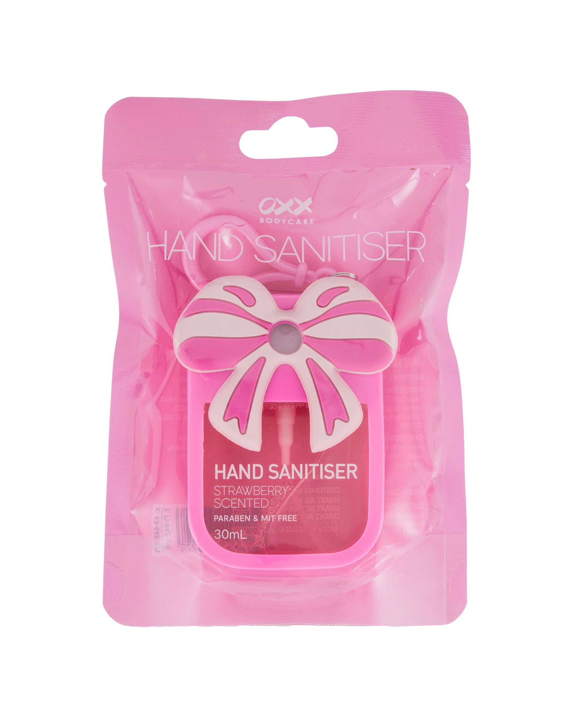 1 OXX Bodycare Hand Sanitiser 30ml - Strawberry Scented, 1 of 6