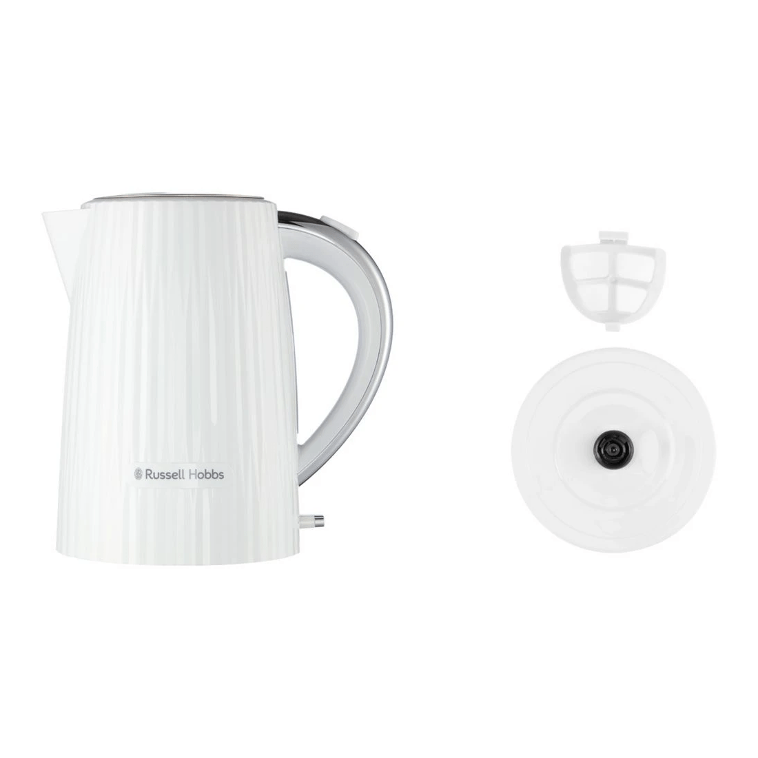 3 Russell Hobbs 1.7L Eden Kettle - White, 3 of 7