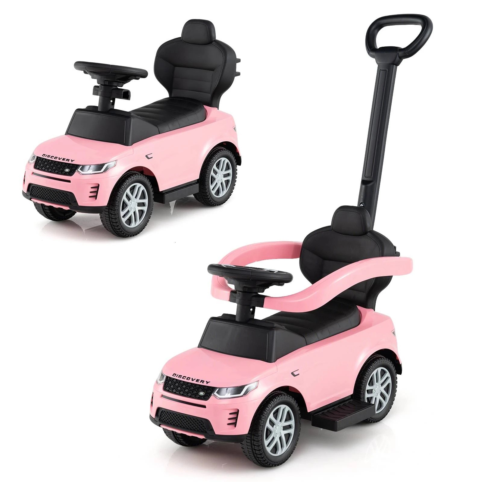 1 Costway 3-in-1 Push Car Kids Ride on Toy Vehicle, 1 of 5