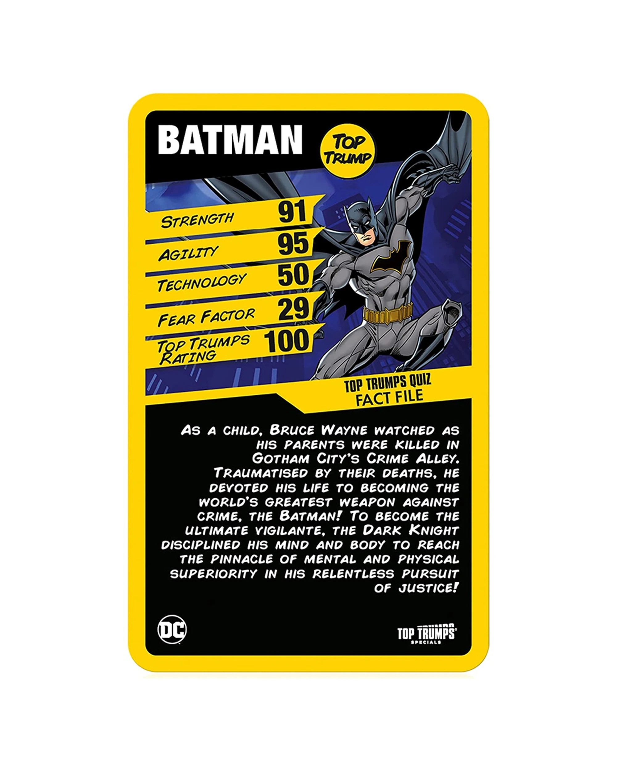 3 Top Trumps Batman Playing Card Game Collection - Multi, 3 of 4