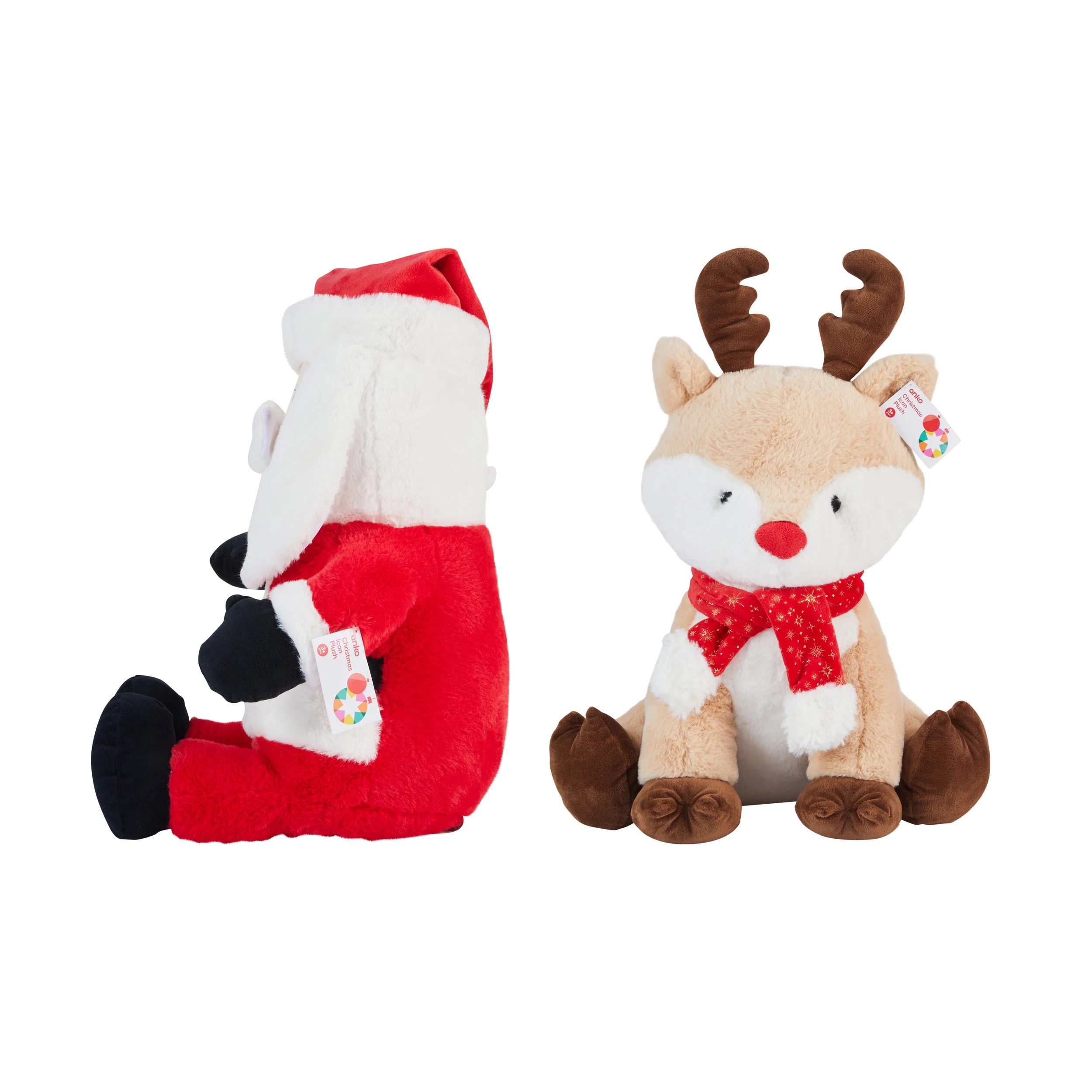 3 Christmas Icon Plush - Assorted, 3 of 3