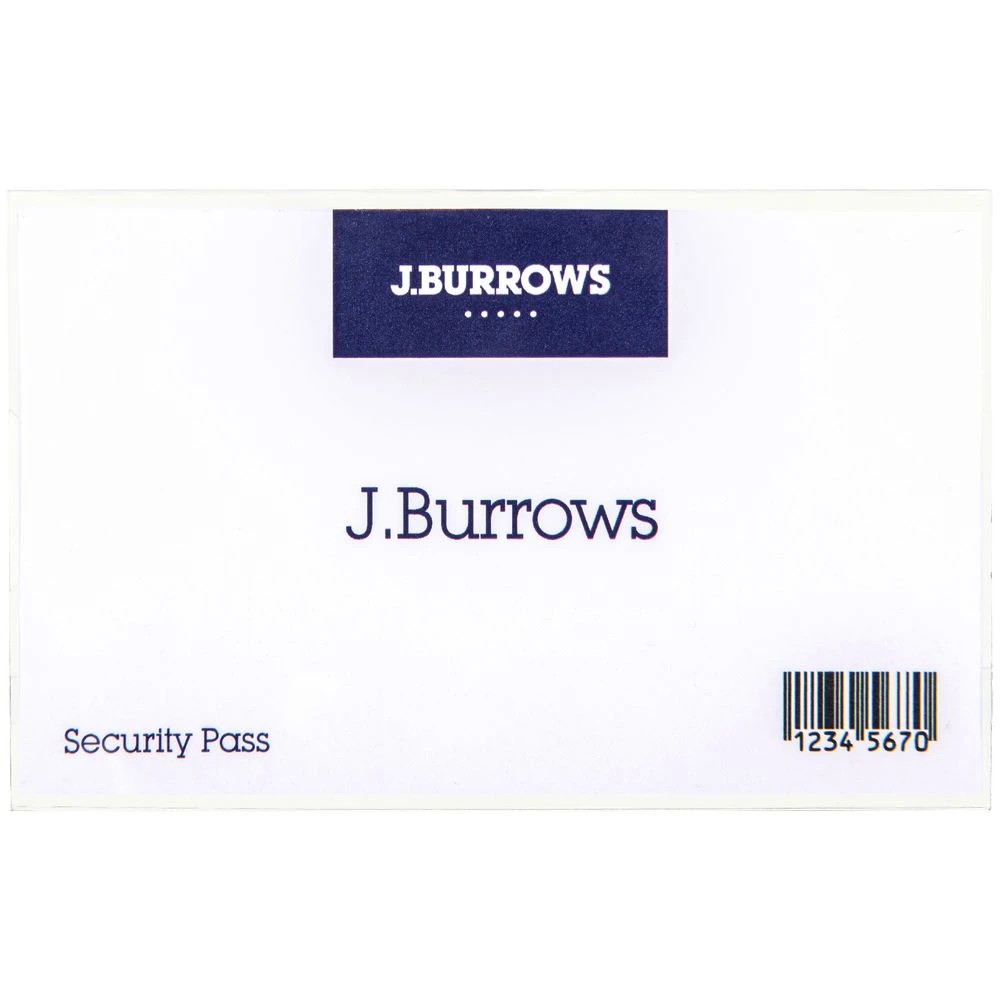 2 J.Burrows Pin & Clip Convention Card Holders 10 Pack, 2 of 6