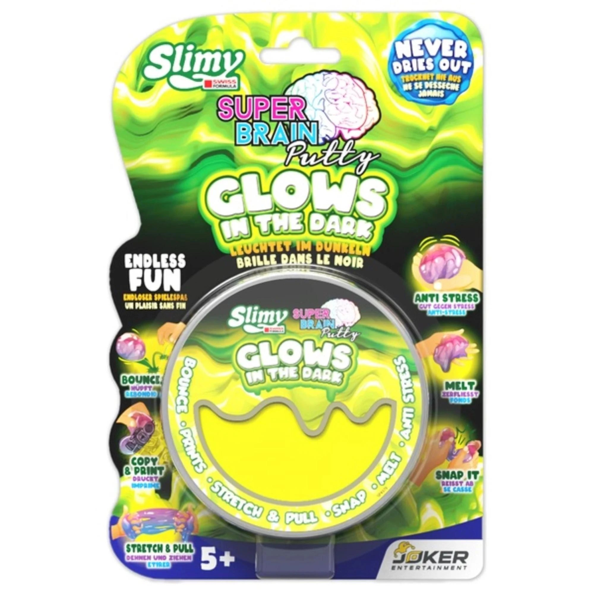 1 Slimy Super Brain Putty - Assorted* - Multi, 1 of 5