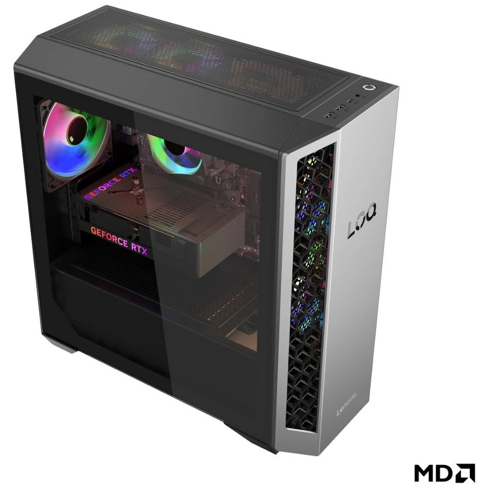 10 Lenovo LOQ 26ADR10 Gaming Desktop Ryzen 7 32GB/1TB 5060TI, 10 of 10