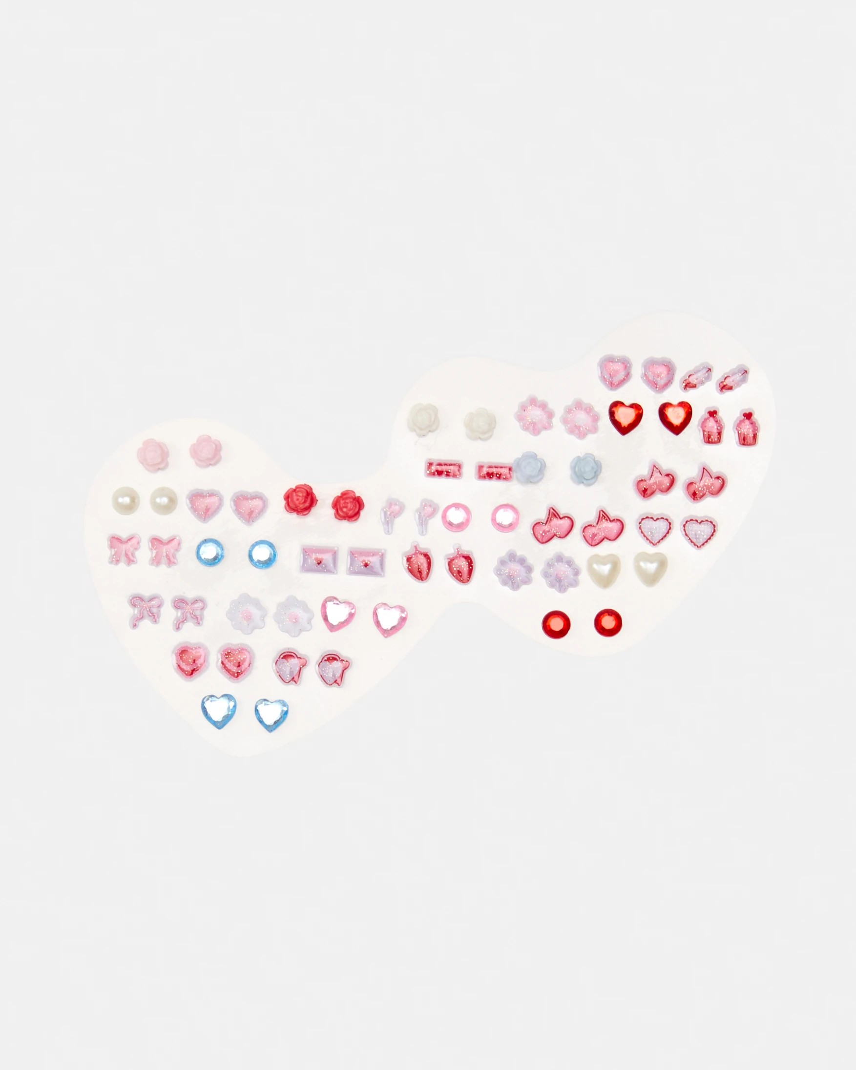 2 30 Pack Sticker Earrings - Cherry, 2 of 2