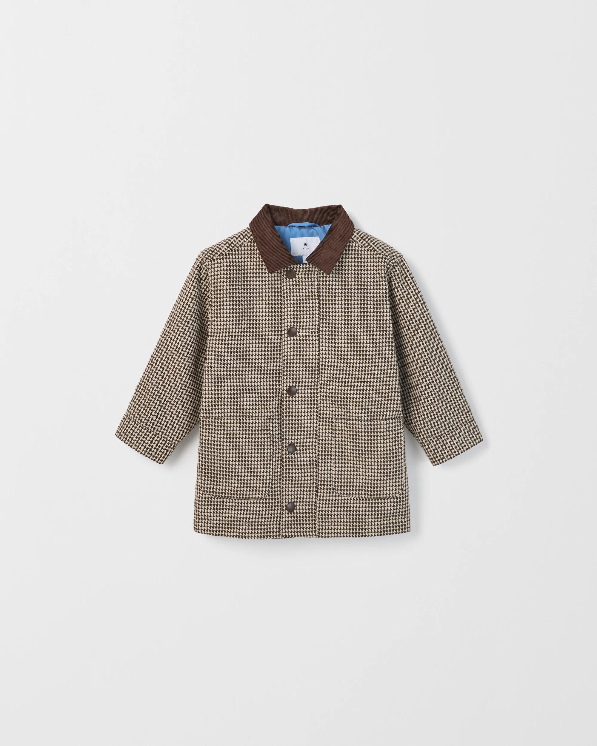 6 Target Kids Houndstooth Barn Jacket BEIGE, 6 of 8