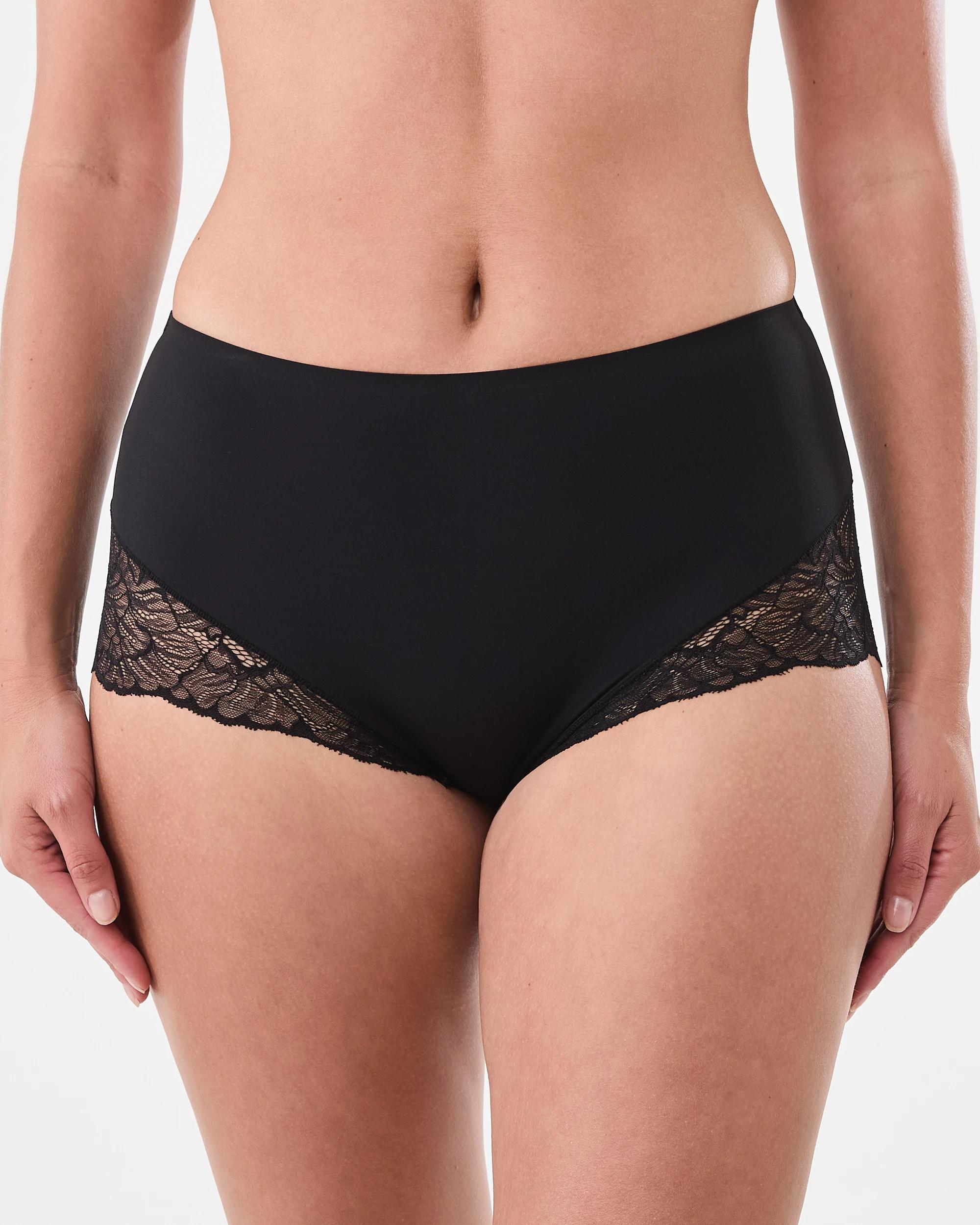 4 2 Pack No Show Lace Full Briefs Leopard, 4 of 7