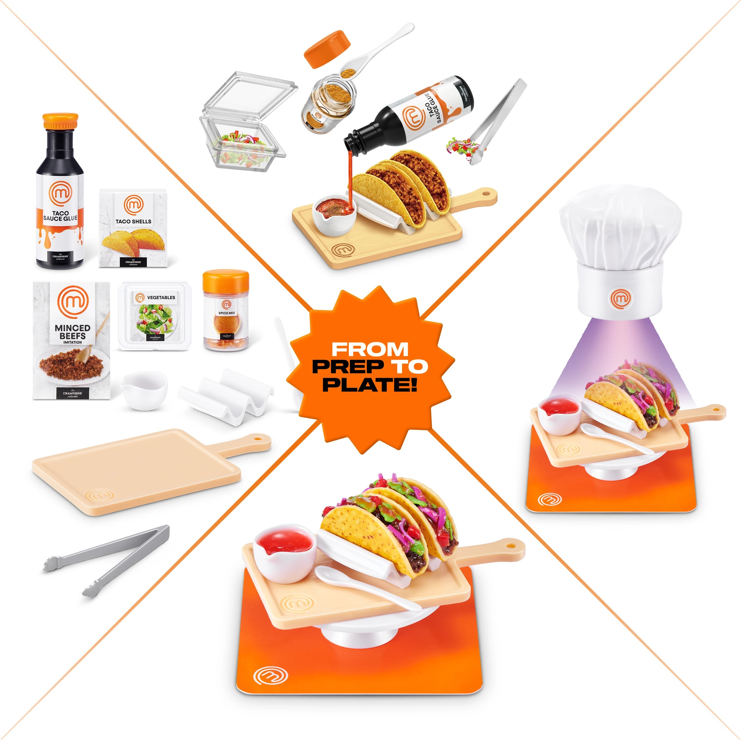 7 Mini Brands Create MasterChef Series 2 by ZURU - Assorted, 7 of 9