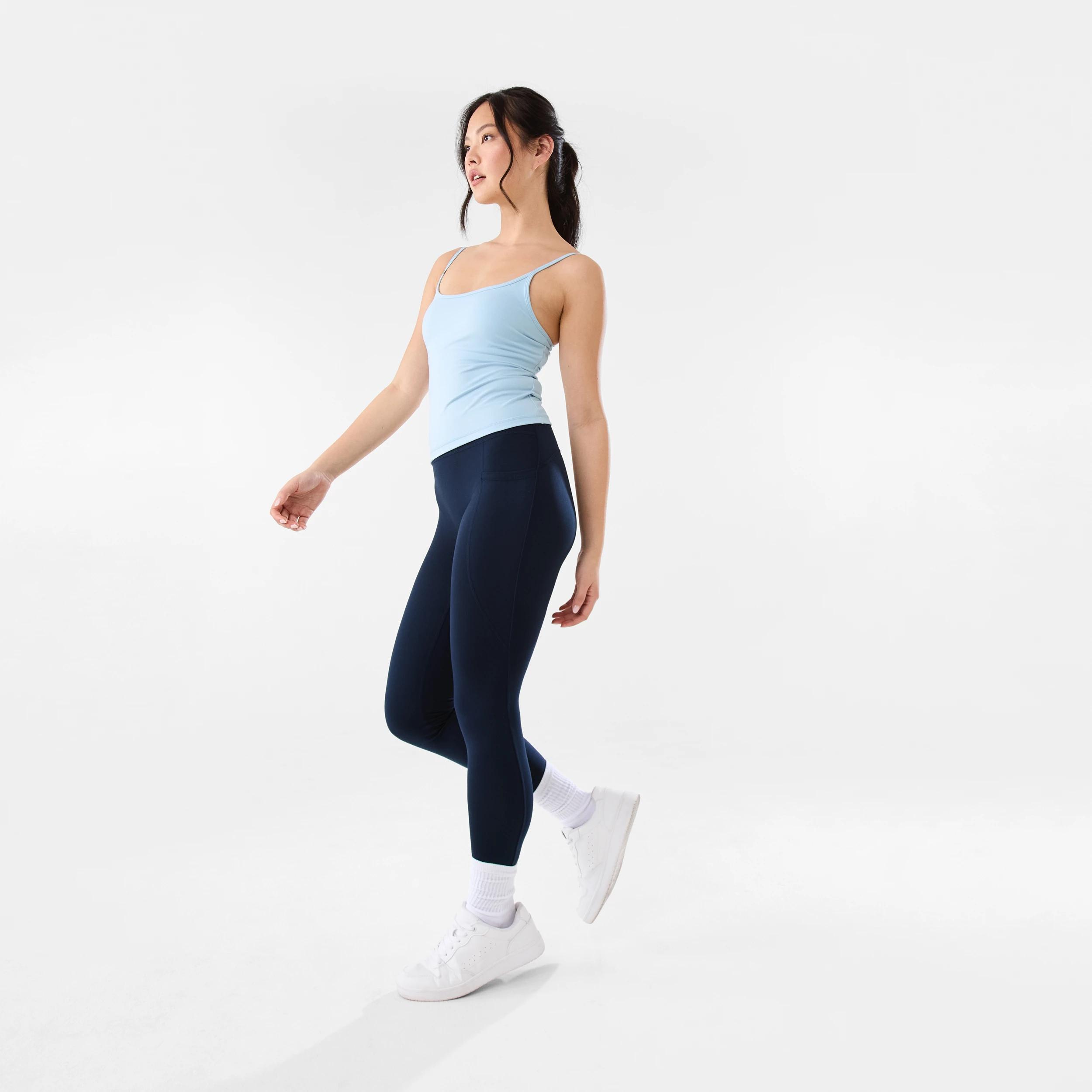 2 Active Womens Ultrasoft Leggings SHADE NAVY, 2 of 9