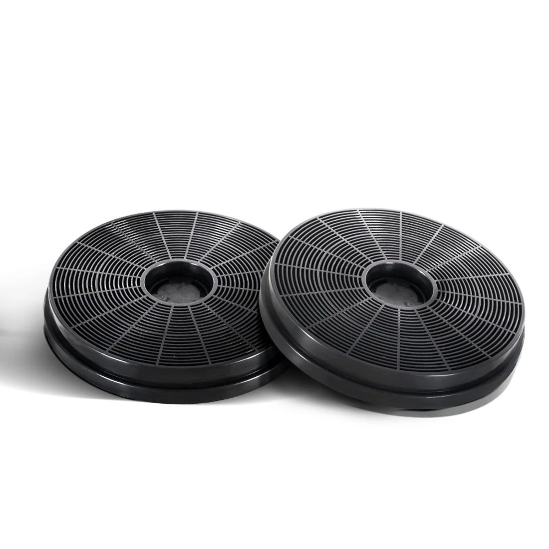 3 Devanti 17cm Range Hood Carbon Charcoal Filters Replacement - Black, 3 of 6