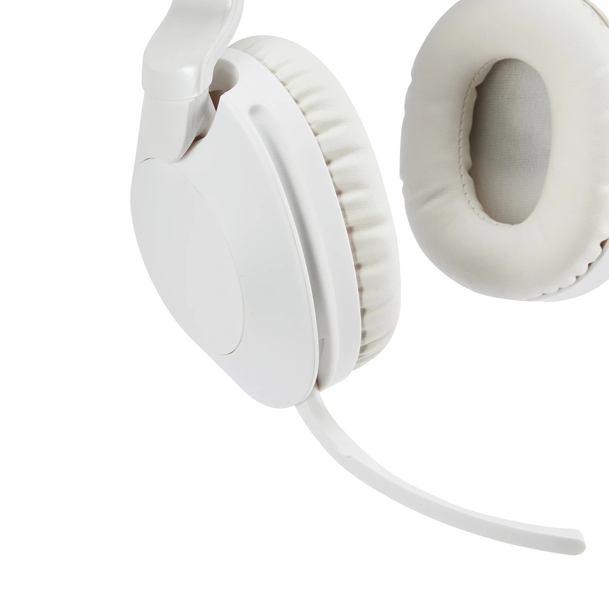 8 Bluetooth Oval Headphones - White, 8 of 10