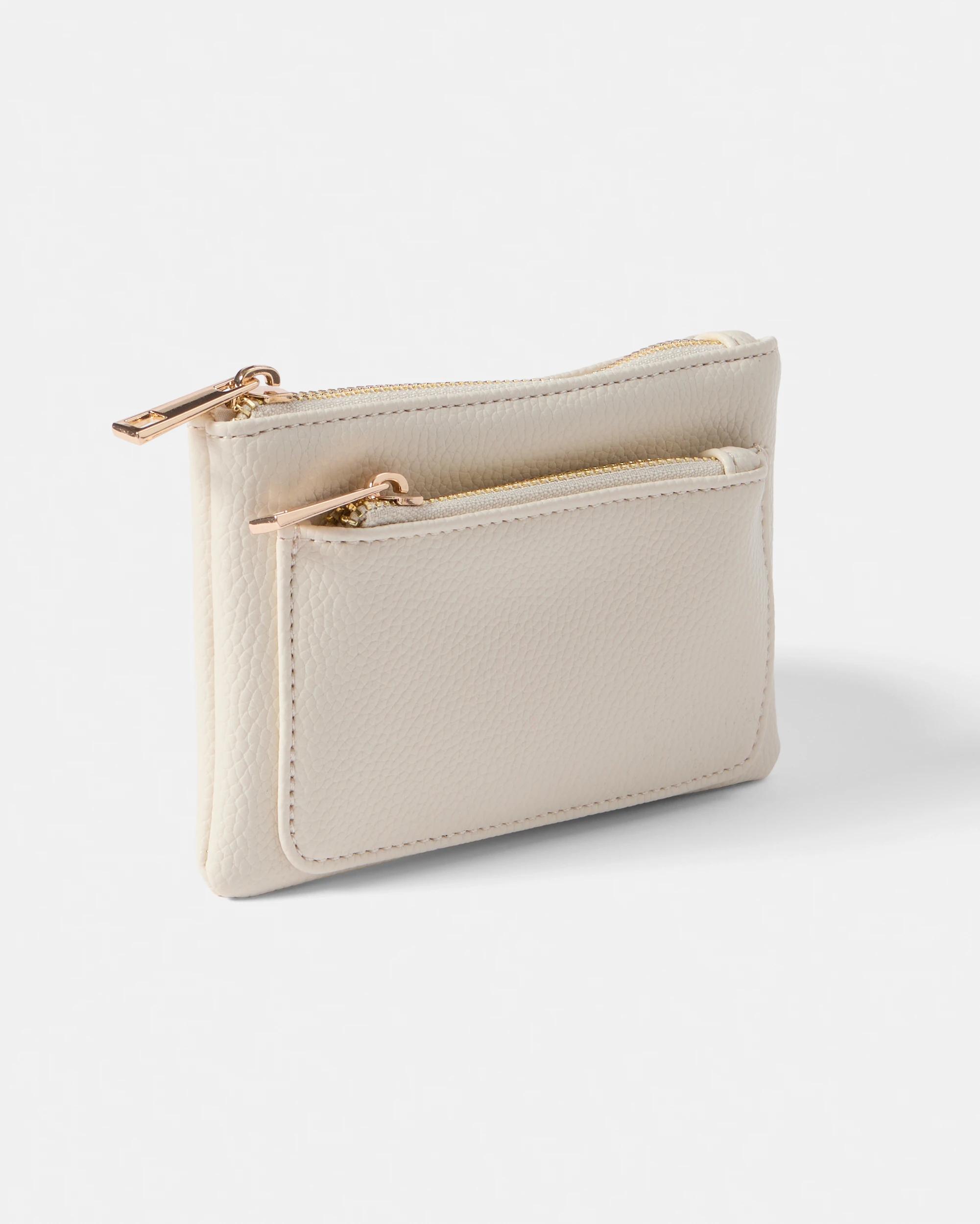 2 Double Pocket Purse OFF WHITE, 2 of 4
