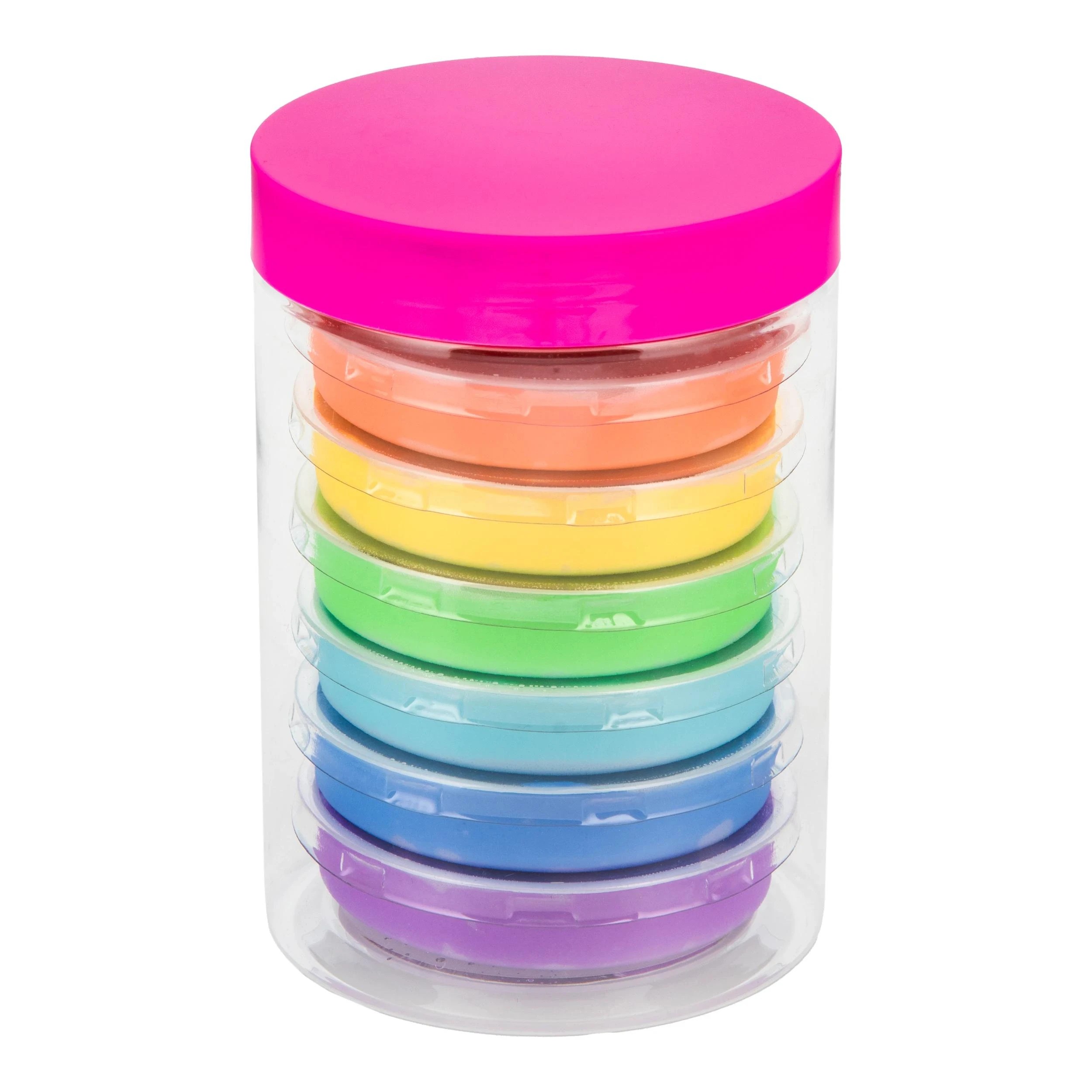 4 Compound Kings Rainbow Cotton Candy Layered Slime Jar - Multi, 4 of 4