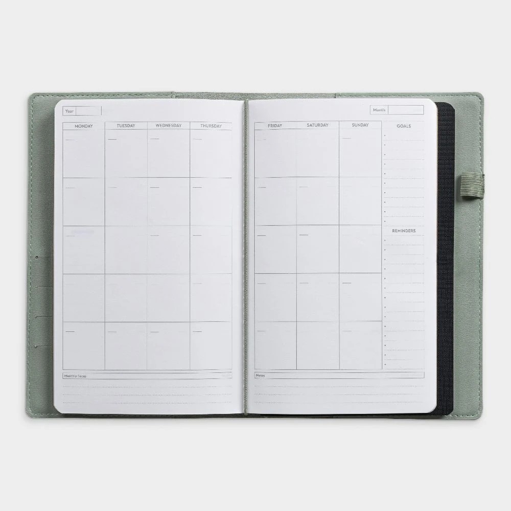 5 Otto Personal Undated Planner Teal, 5 of 9