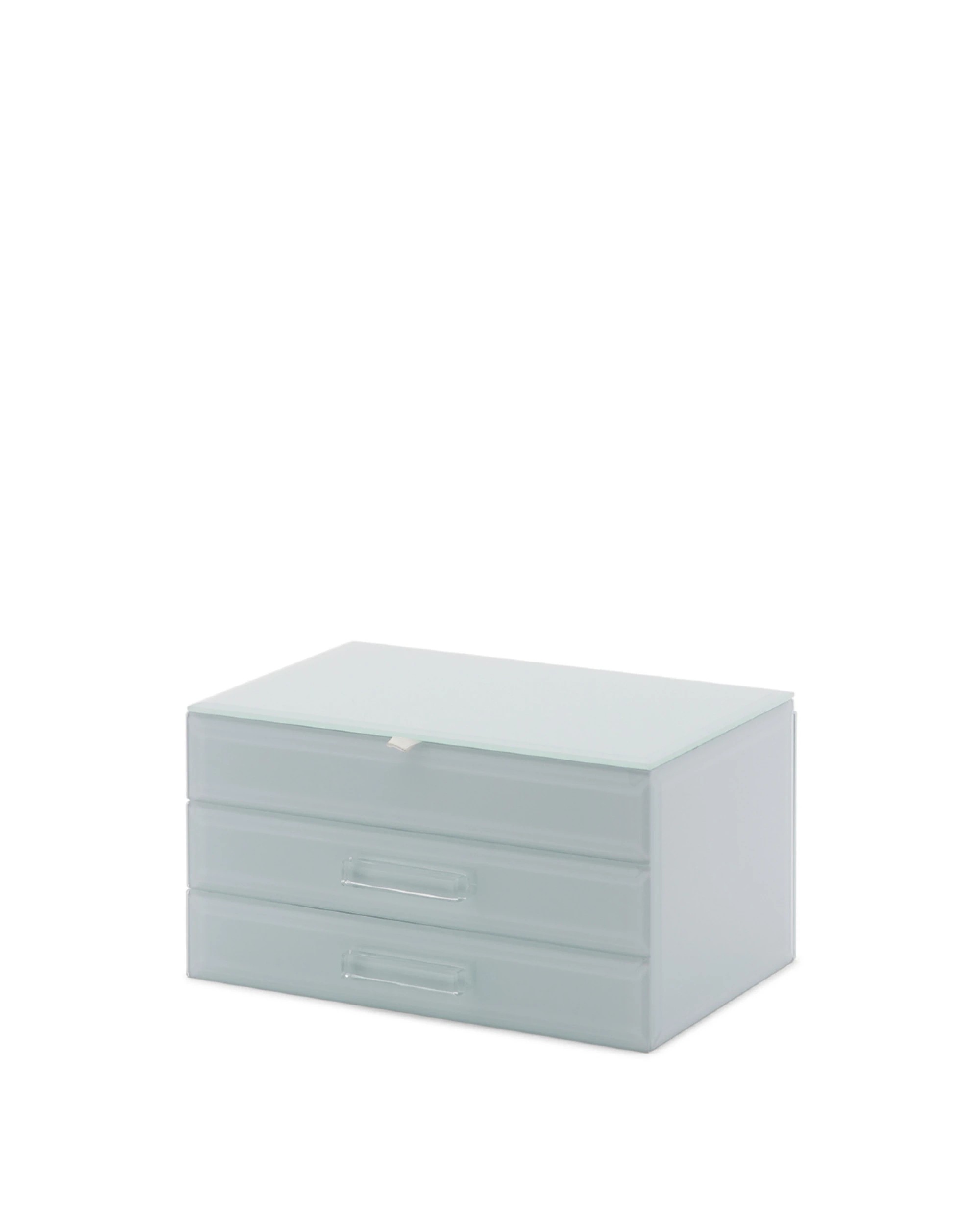 2 One Six Eight London Gabriella Jewellery Box - Duck Egg Blue - M - Blue, 2 of 3