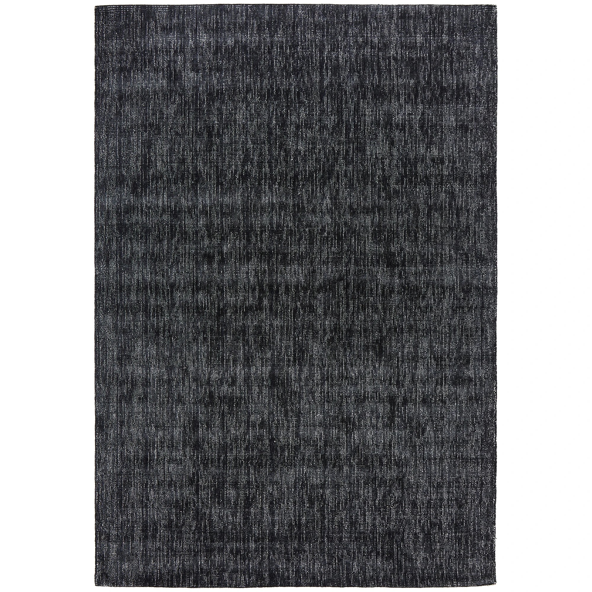 1 Common Ground Rugs Cerulean 40 225x155cm - Black, 1 of 8