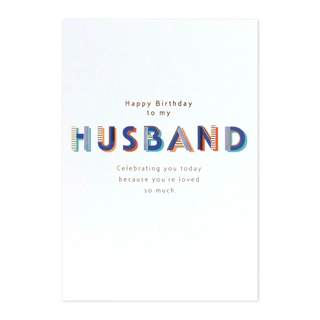 3 Connections from Hallmark Birthday Card - Happy Birthday to my Husband, 3 of 3