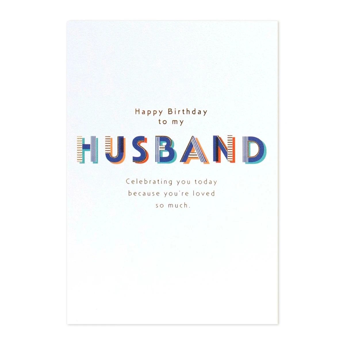3 Connections from Hallmark Birthday Card - Happy Birthday to my Husband, 3 of 3